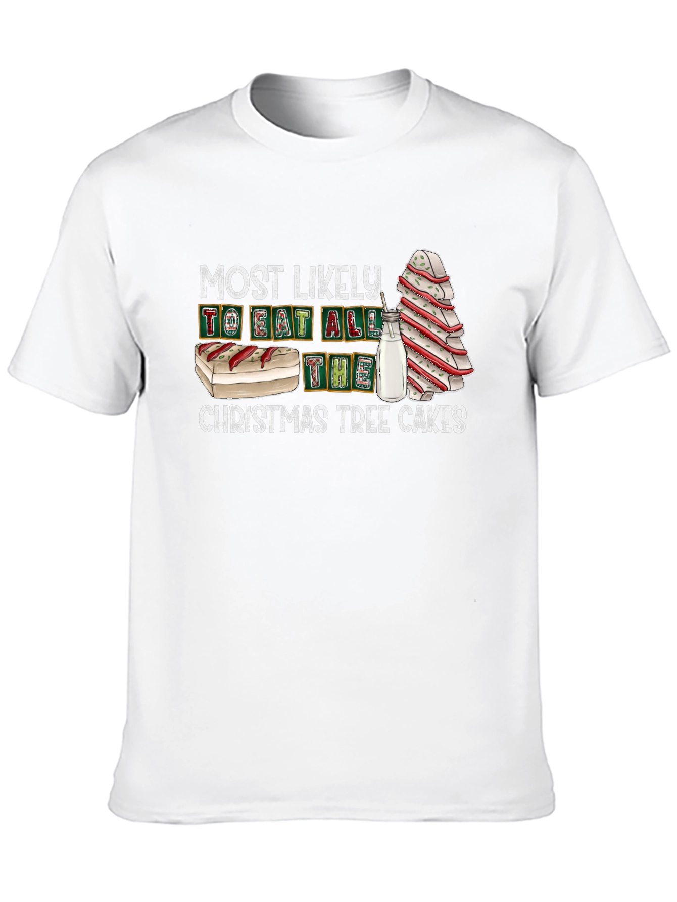 Christmas Tree Cakes T-Shirt - Holiday Humor