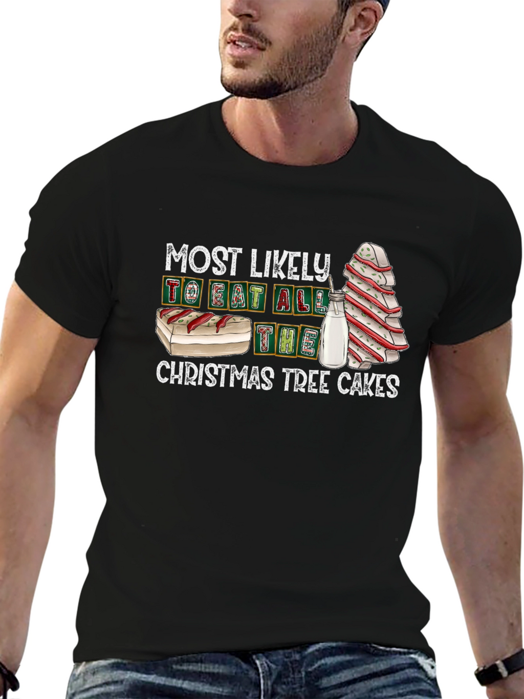 Christmas Tree Cakes T-Shirt - Holiday Humor