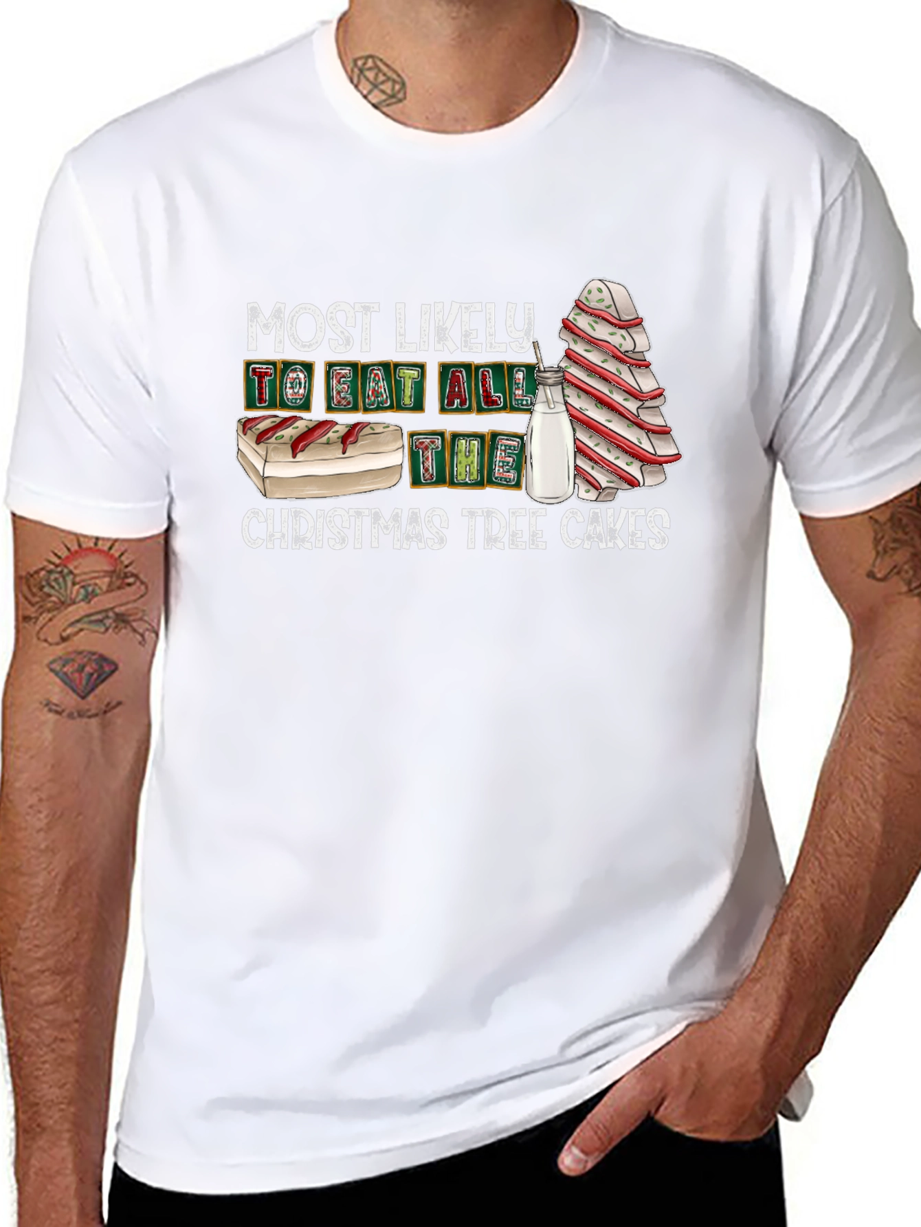 Christmas Tree Cakes T-Shirt - Holiday Humor