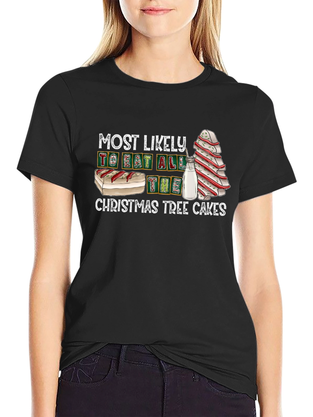 Christmas Tree Cakes T-Shirt - Holiday Humor