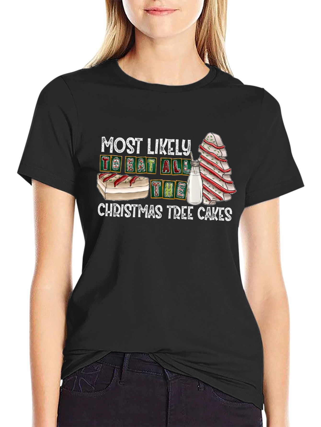 Christmas Tree Cakes T-Shirt - Holiday Humor