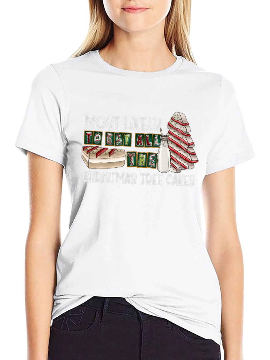 Christmas Tree Cakes T-Shirt - Holiday Humor