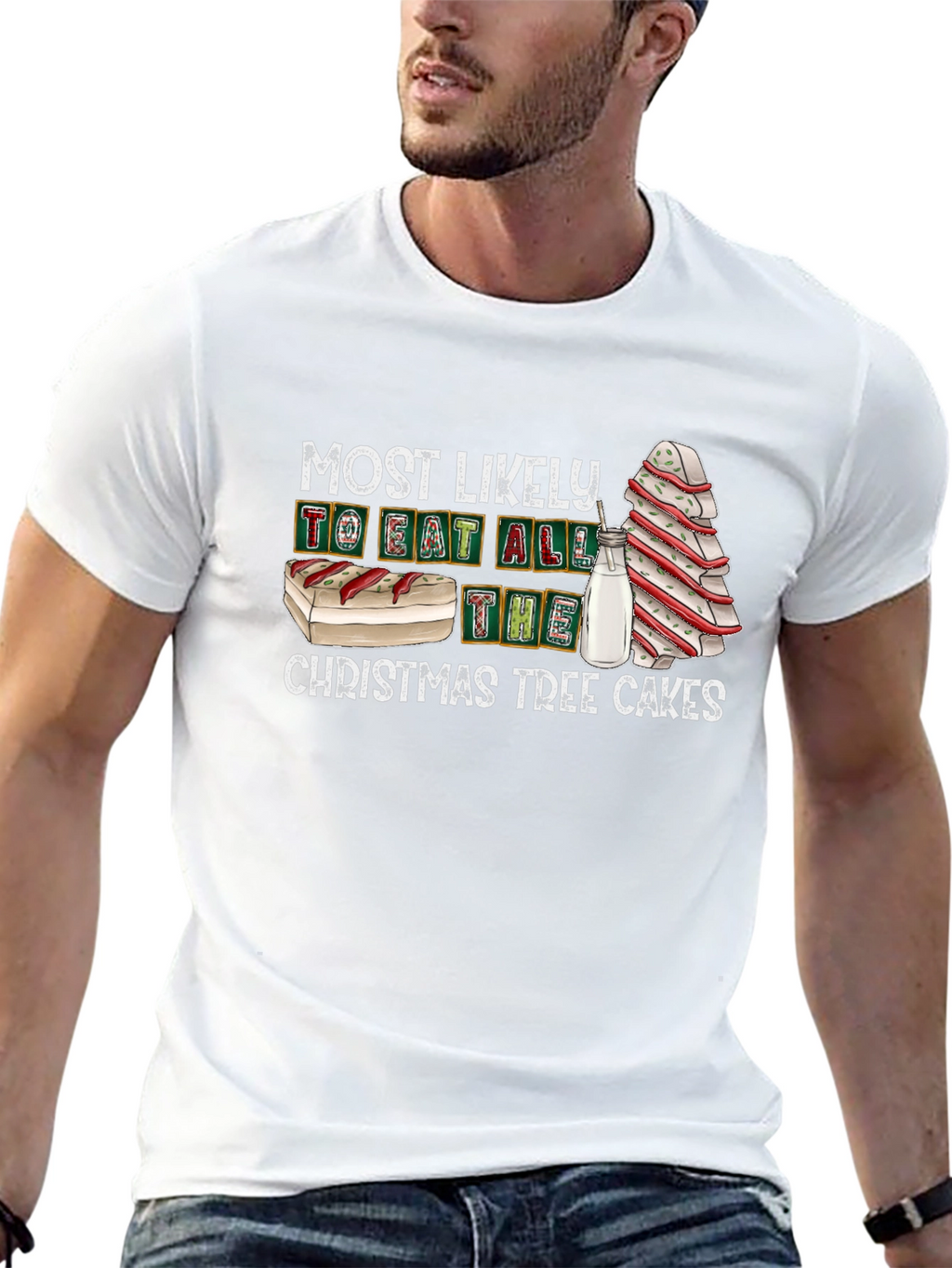 Christmas Tree Cakes T-Shirt - Holiday Humor