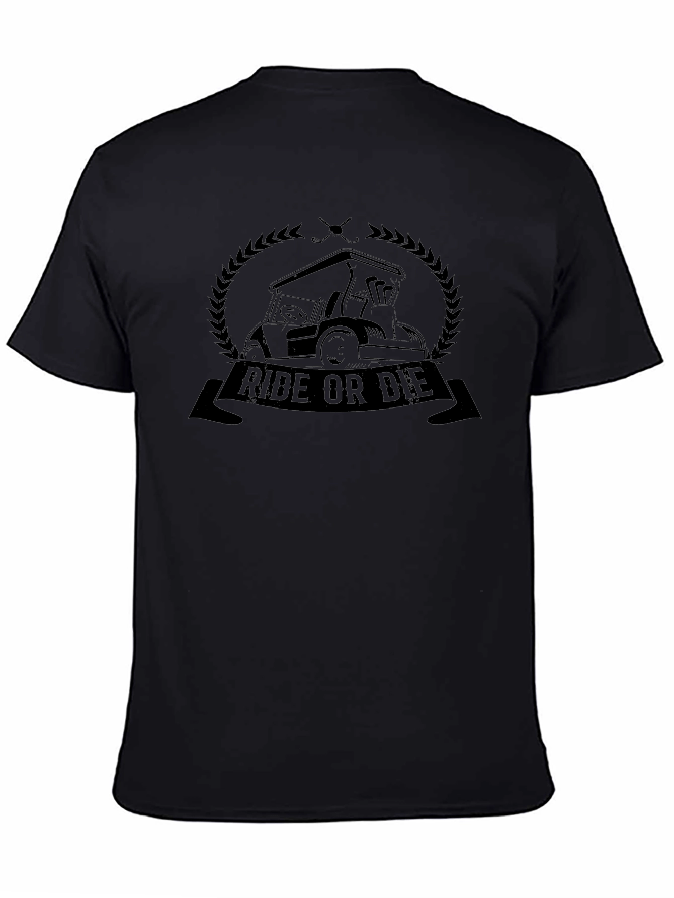 Ride or Die Golf Cart T-Shirt