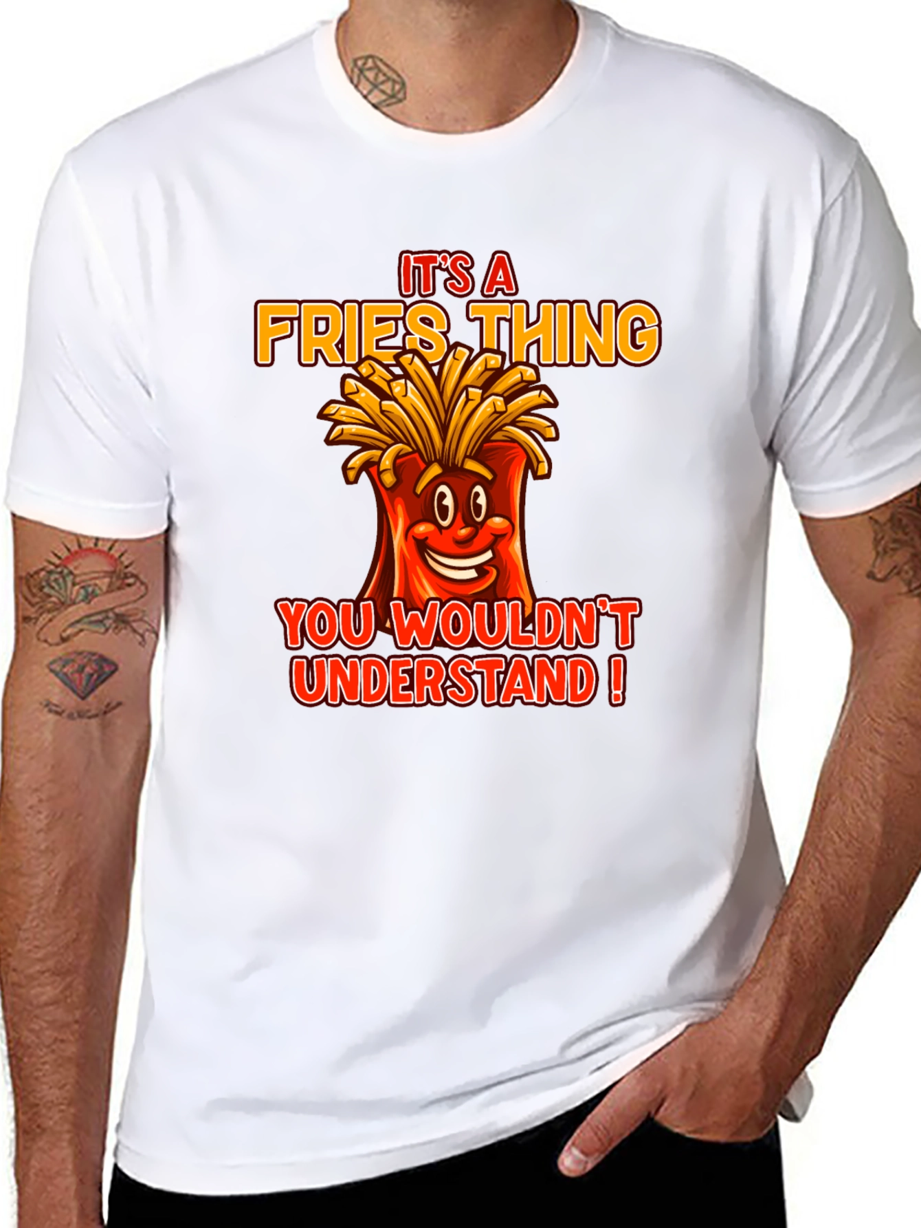 Its A Fries Thing T-Shirt - Funny Food Tee