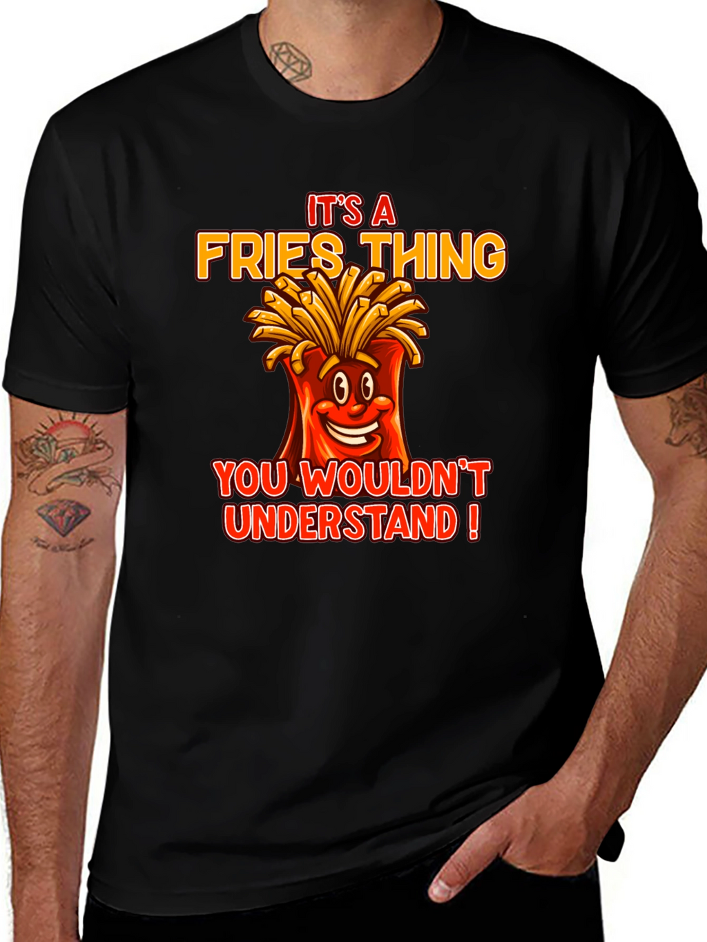Its A Fries Thing T-Shirt - Funny Food Tee