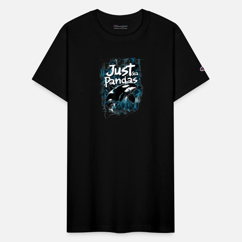 Orcas Are Just Sea Pandas Graphic Whale Lover Desi