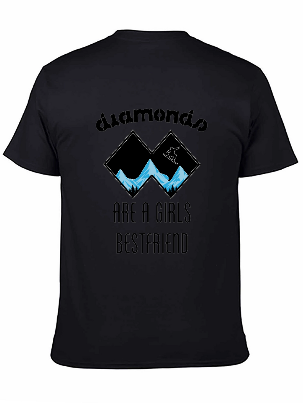 Diamonds Girl Bestfriend T-Shirt
