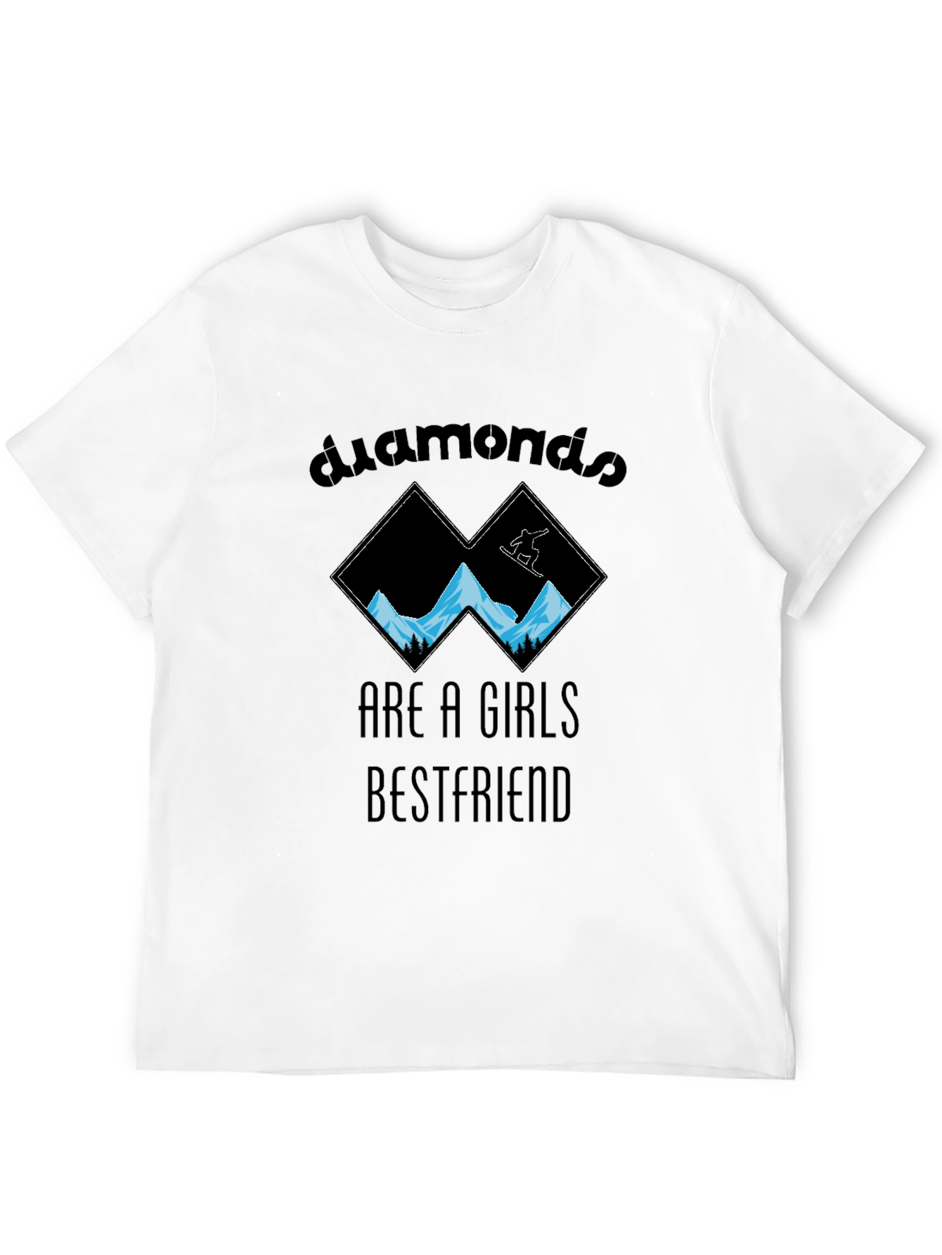 Diamonds Girl Bestfriend T-Shirt