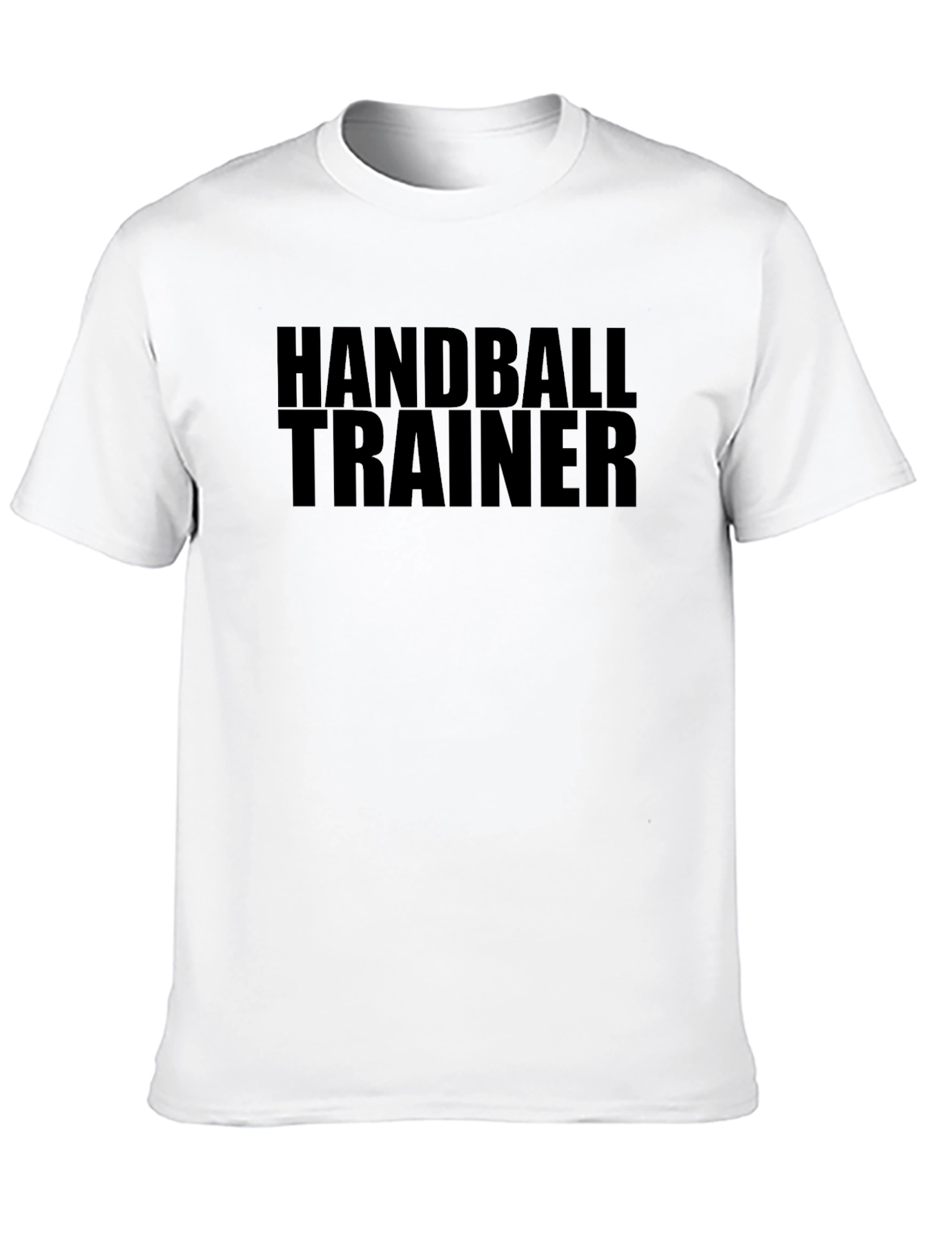 Handball Trainer T-Shirt - Black Sports Tee