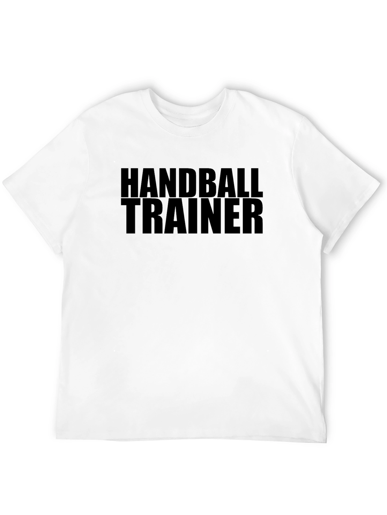 Handball Trainer T-Shirt - Black Sports Tee