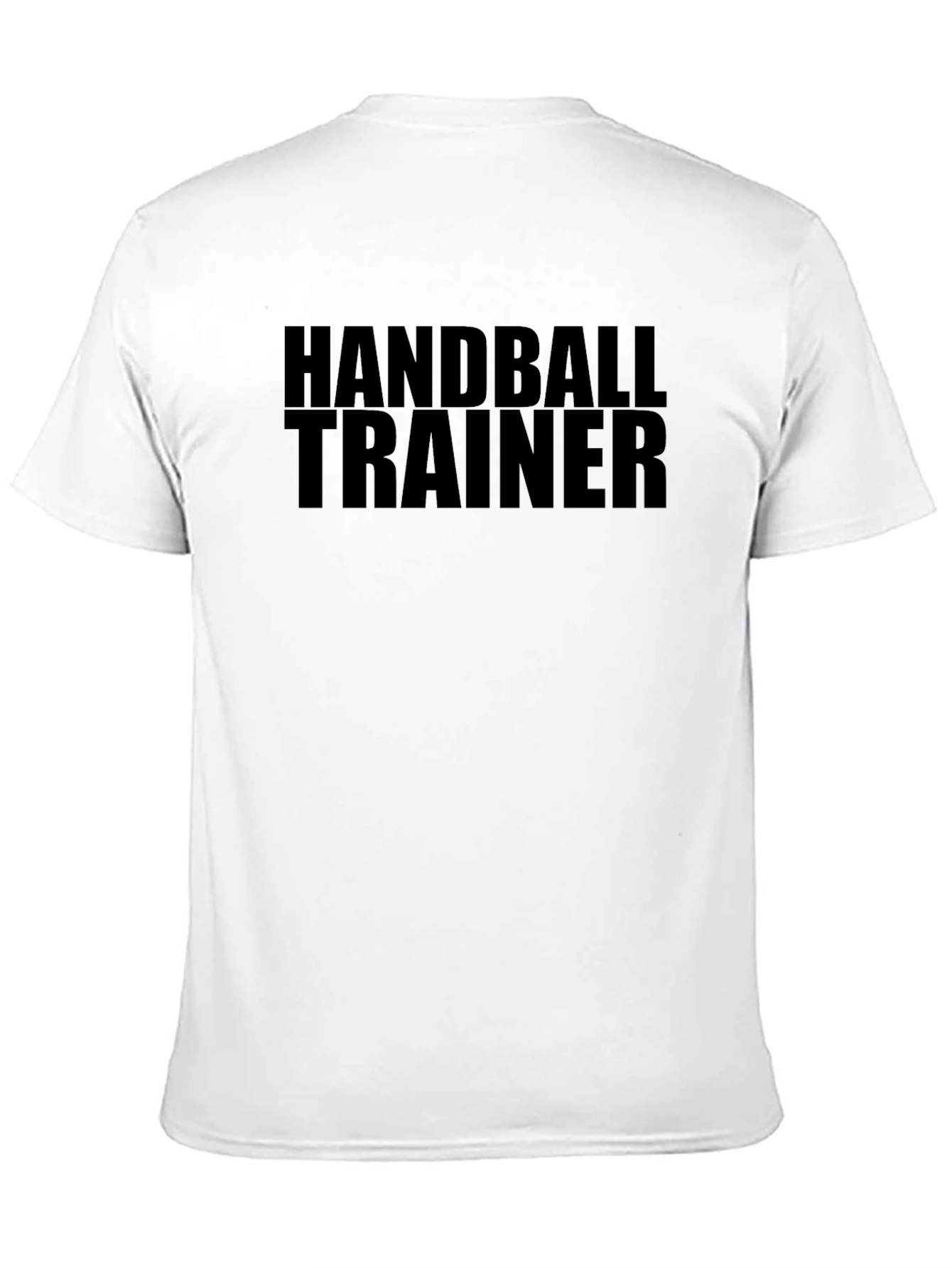 Handball Trainer T-Shirt - Black Sports Tee