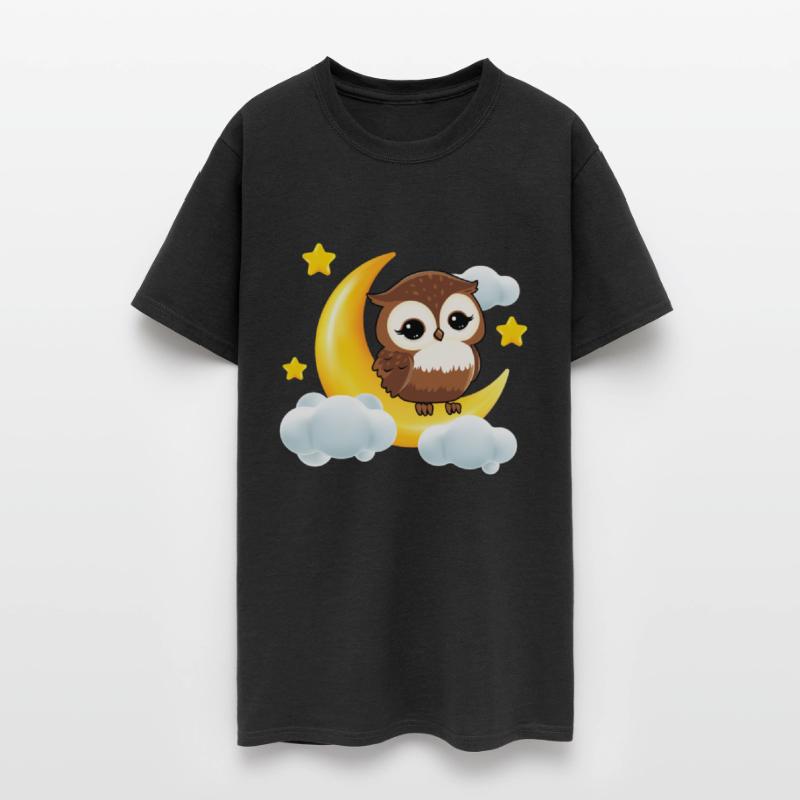 Owl Moon Bird Cute Owls Birds