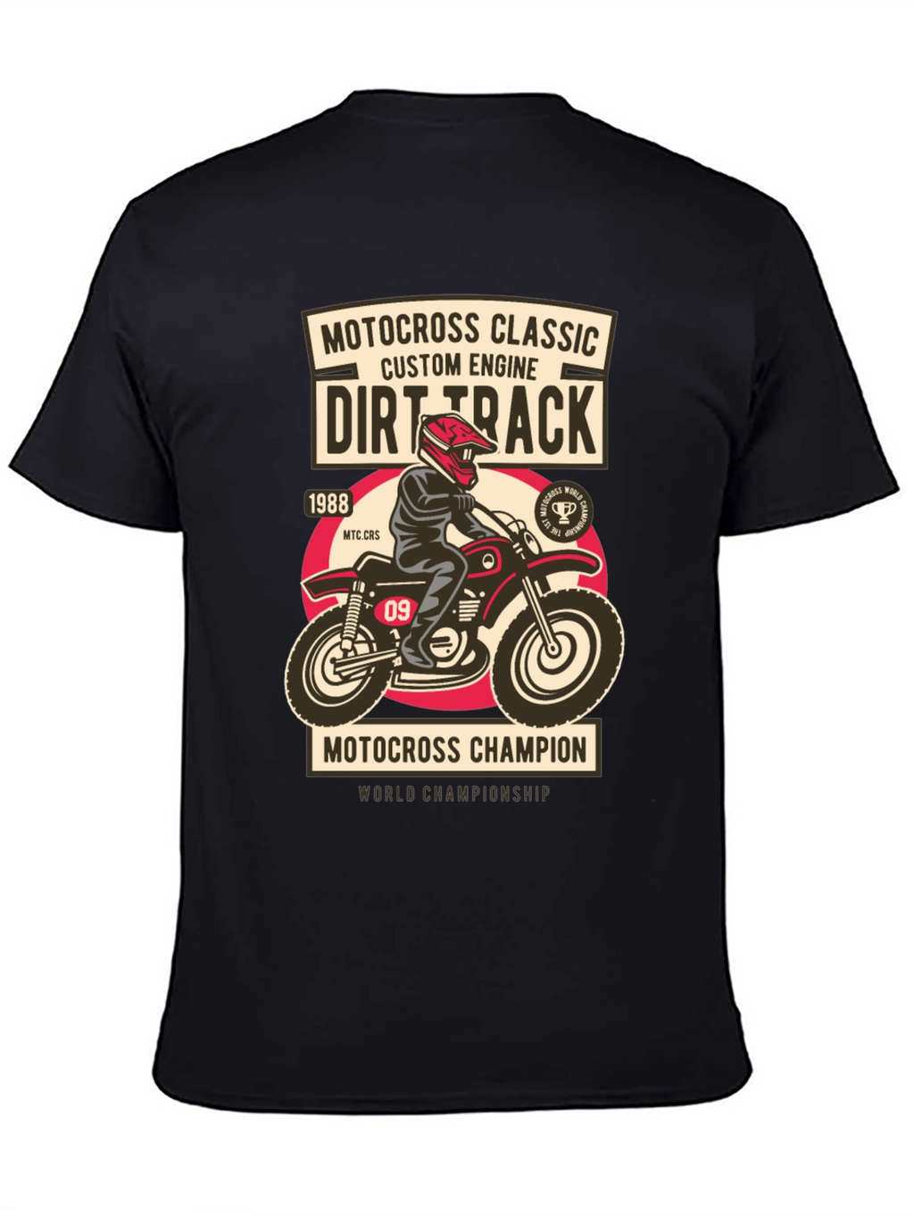 Motocross Dirt Track Graphic T-Shirt