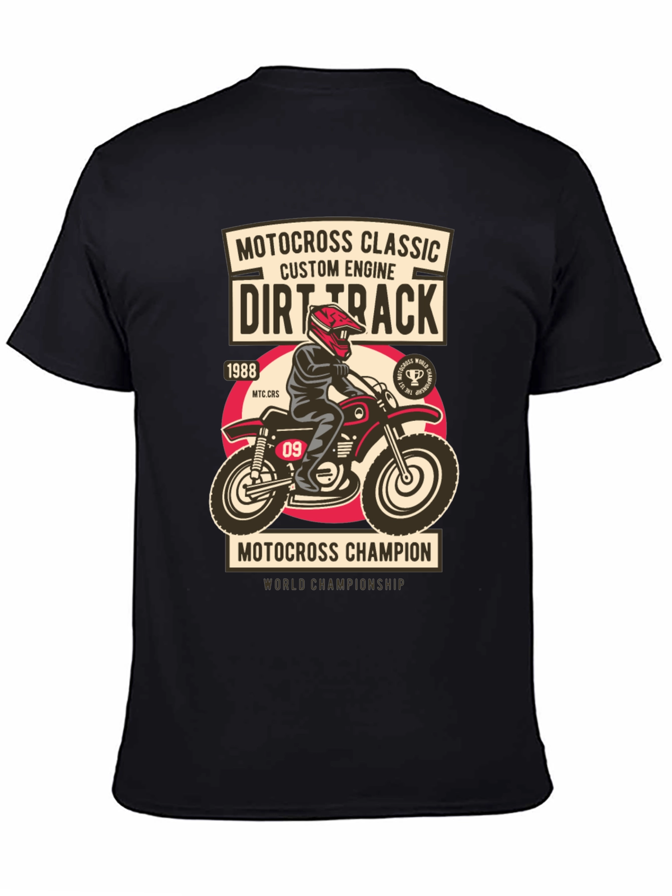 Motocross Dirt Track Graphic T-Shirt