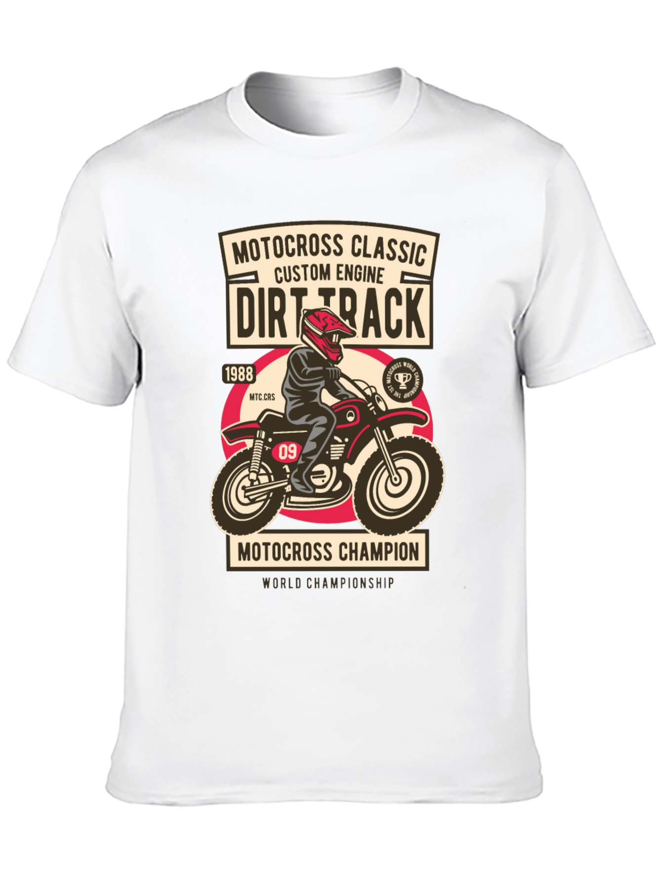 Motocross Dirt Track Graphic T-Shirt