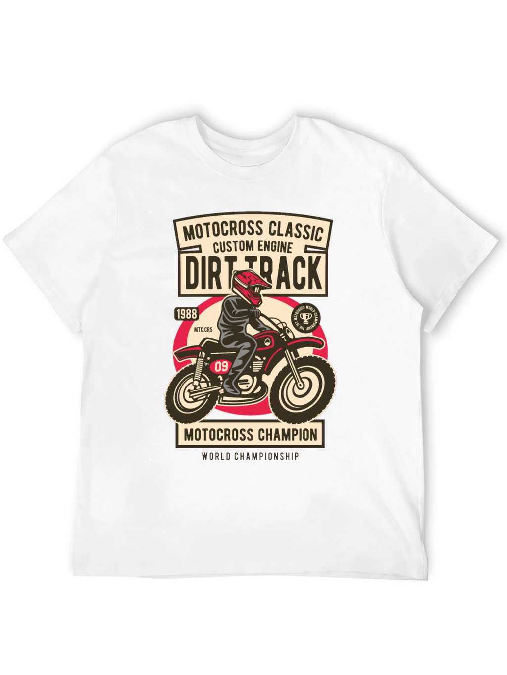 Motocross Dirt Track Graphic T-Shirt
