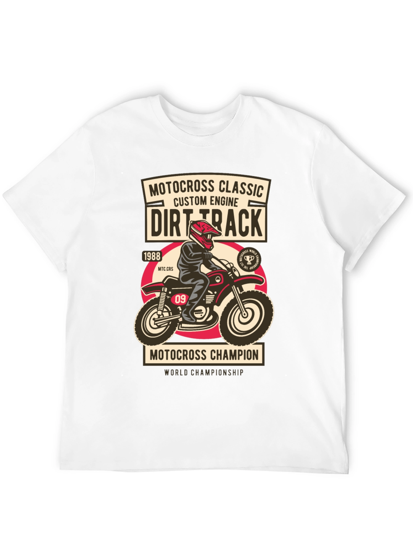 Motocross Dirt Track Graphic T-Shirt