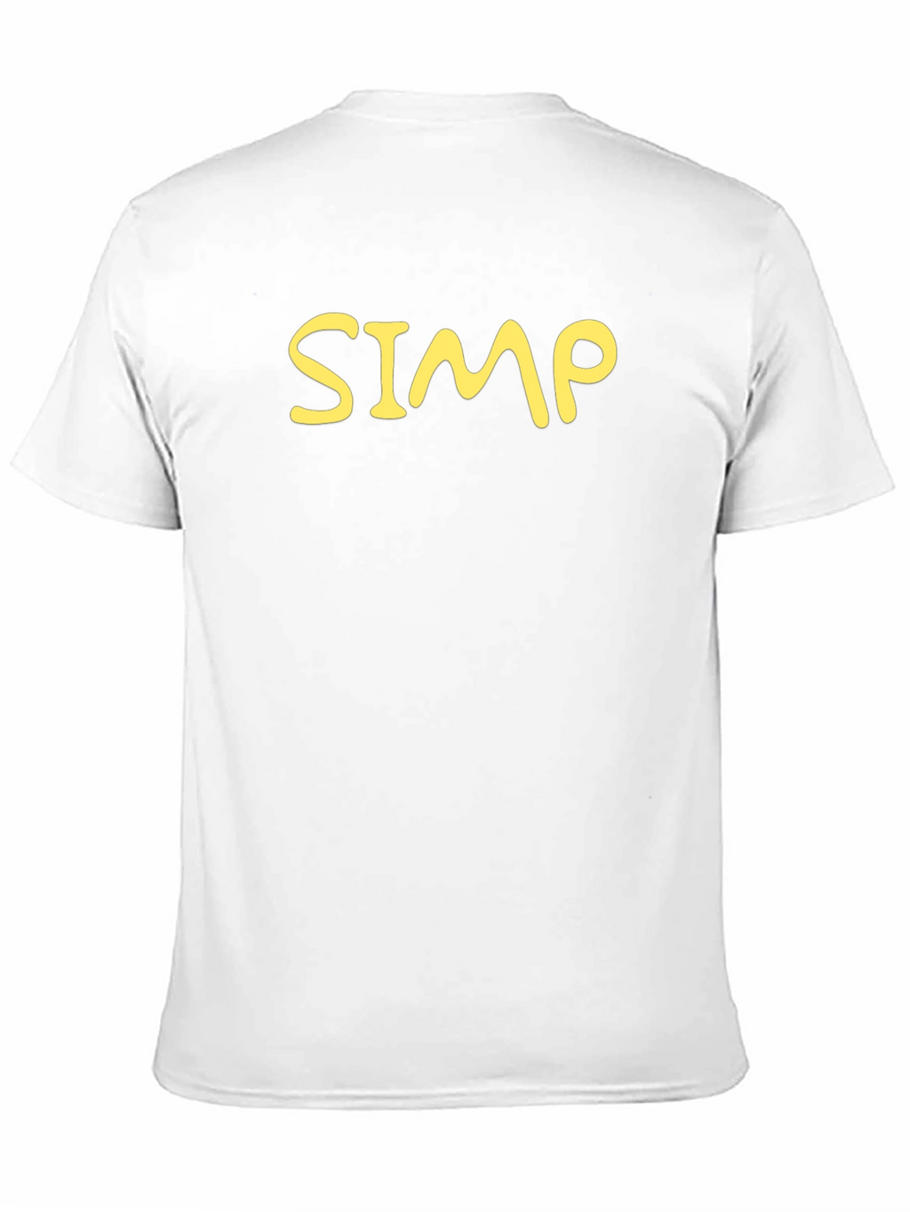 Mens SIMP Graphic Black T-Shirt