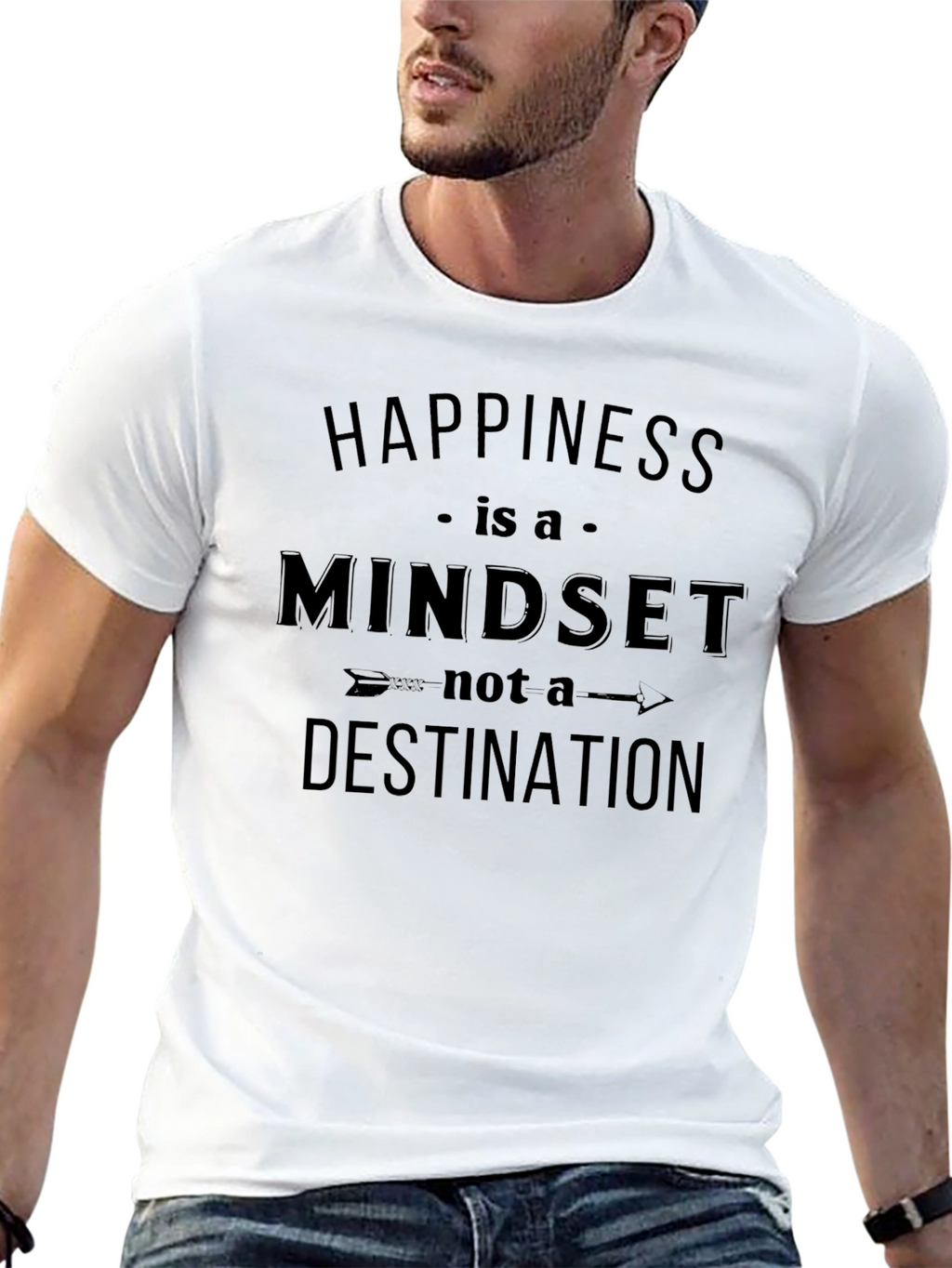 Happiness is a Mindset T-Shirt