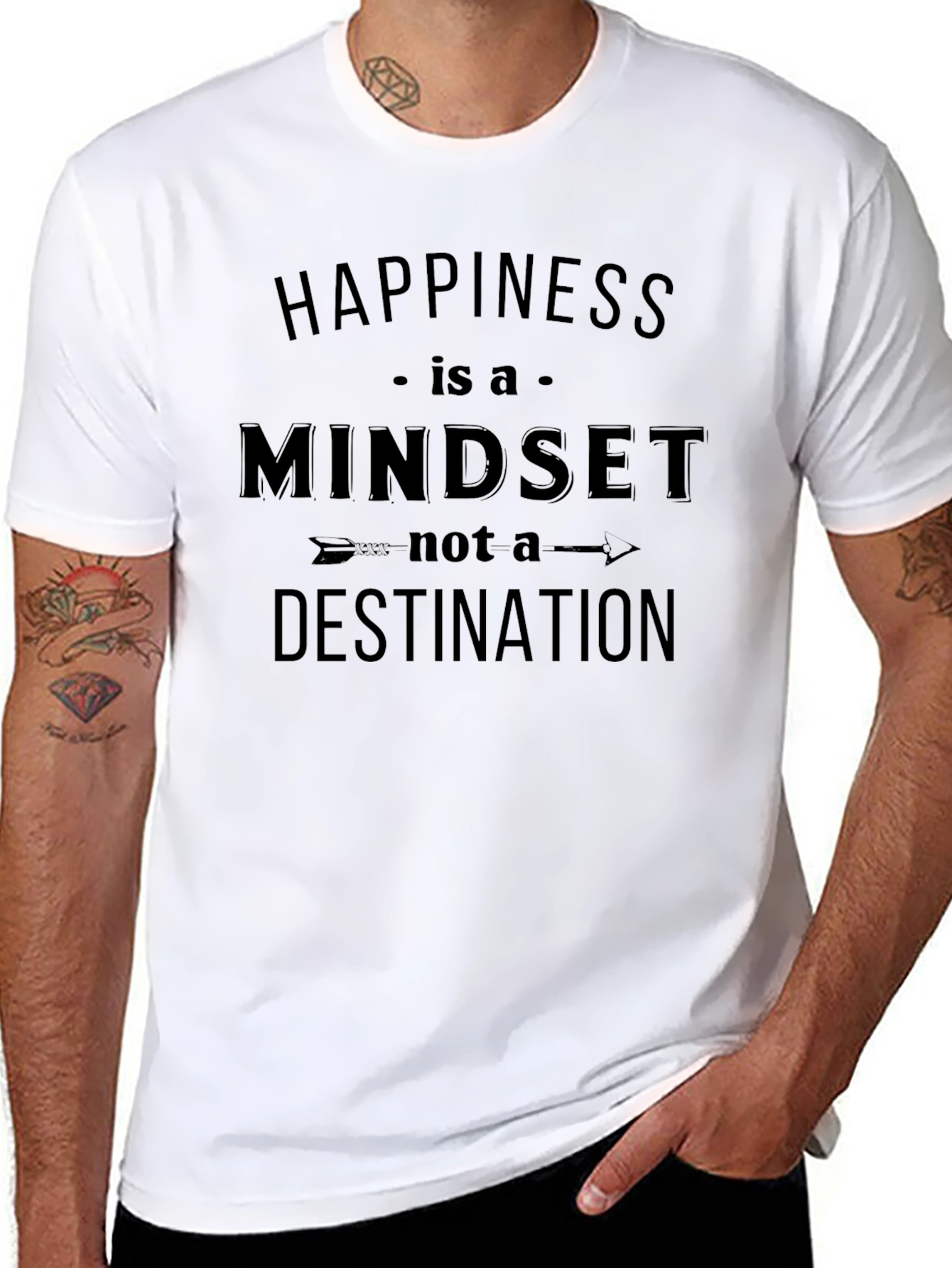 Happiness is a Mindset T-Shirt