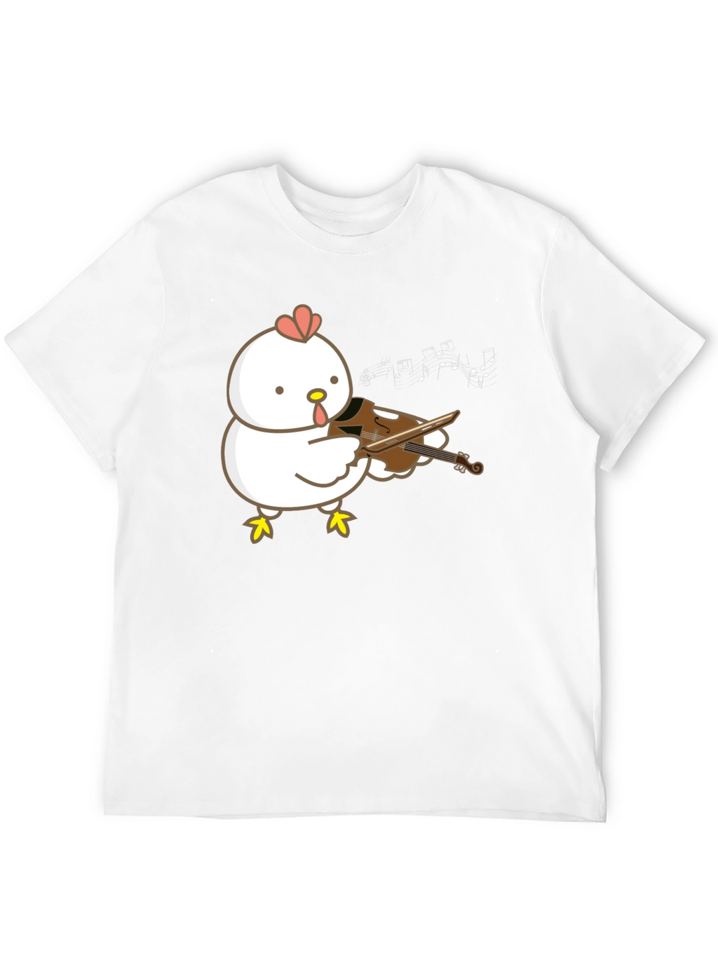 Chicken Playing Violin T-Shirt