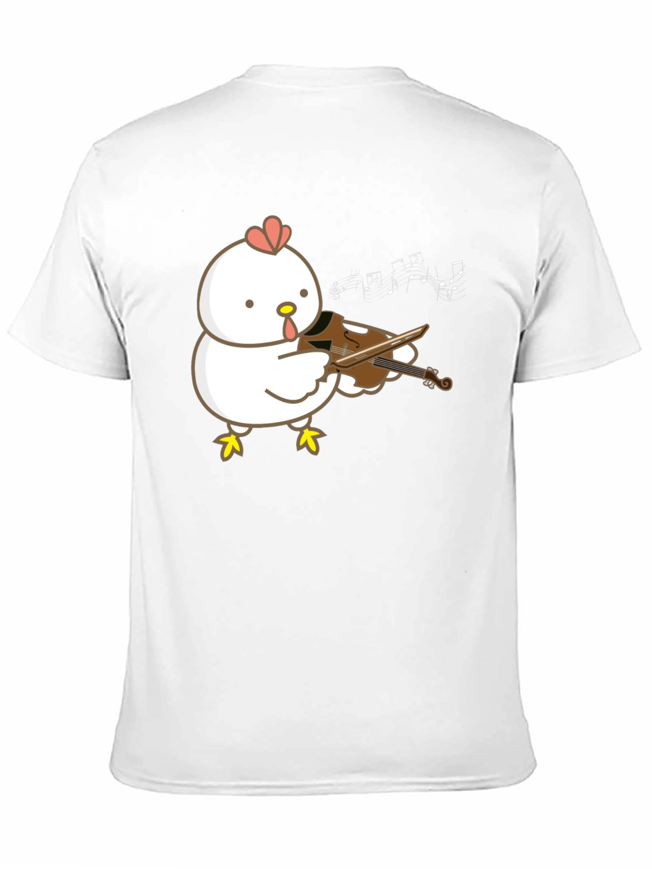 Chicken Playing Violin T-Shirt