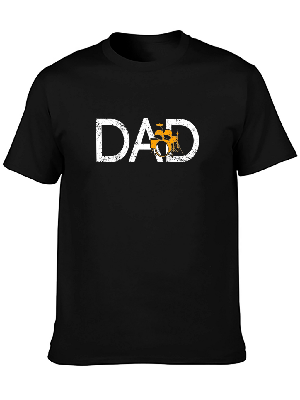 Dad Drum Set Graphic Tee - Musician Father T-Shirt