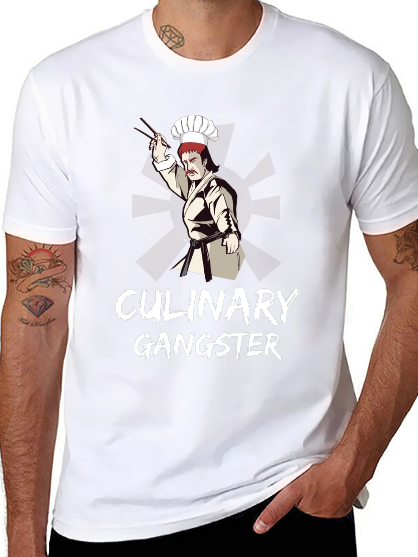 Culinary Gangster Black T-Shirt