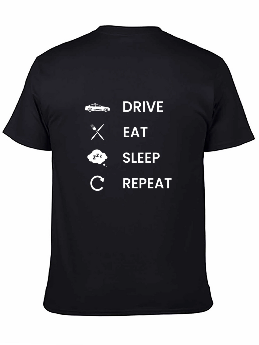 Drive Eat Sleep Repeat Graphic T-Shirt
