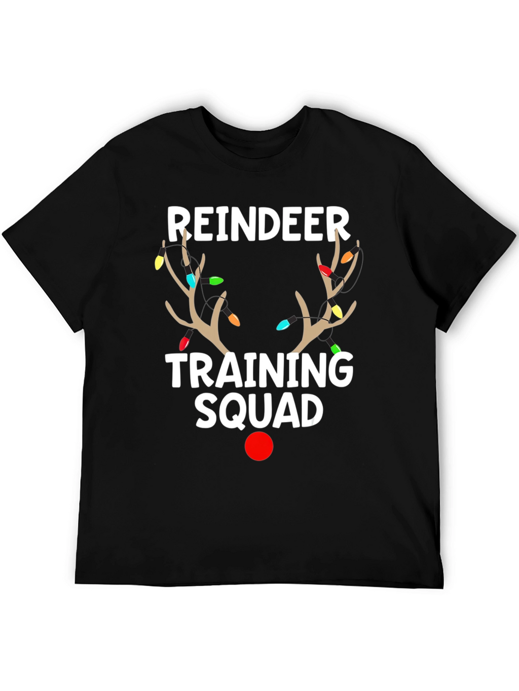 Reindeer Training Squad Christmas Graphic Tee