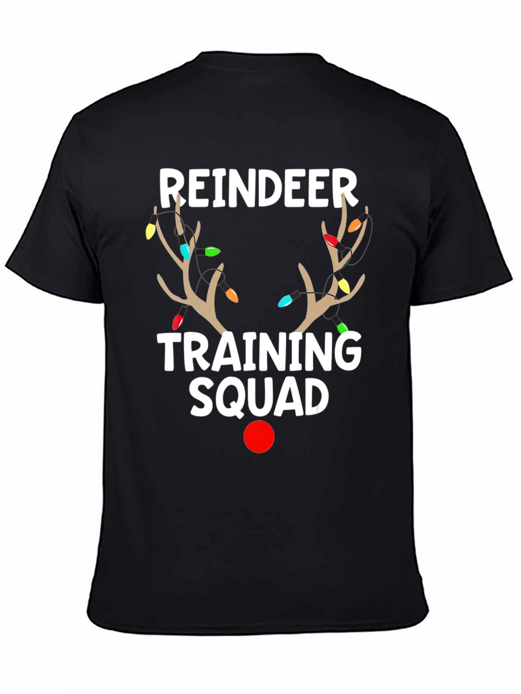 Reindeer Training Squad Christmas Graphic Tee