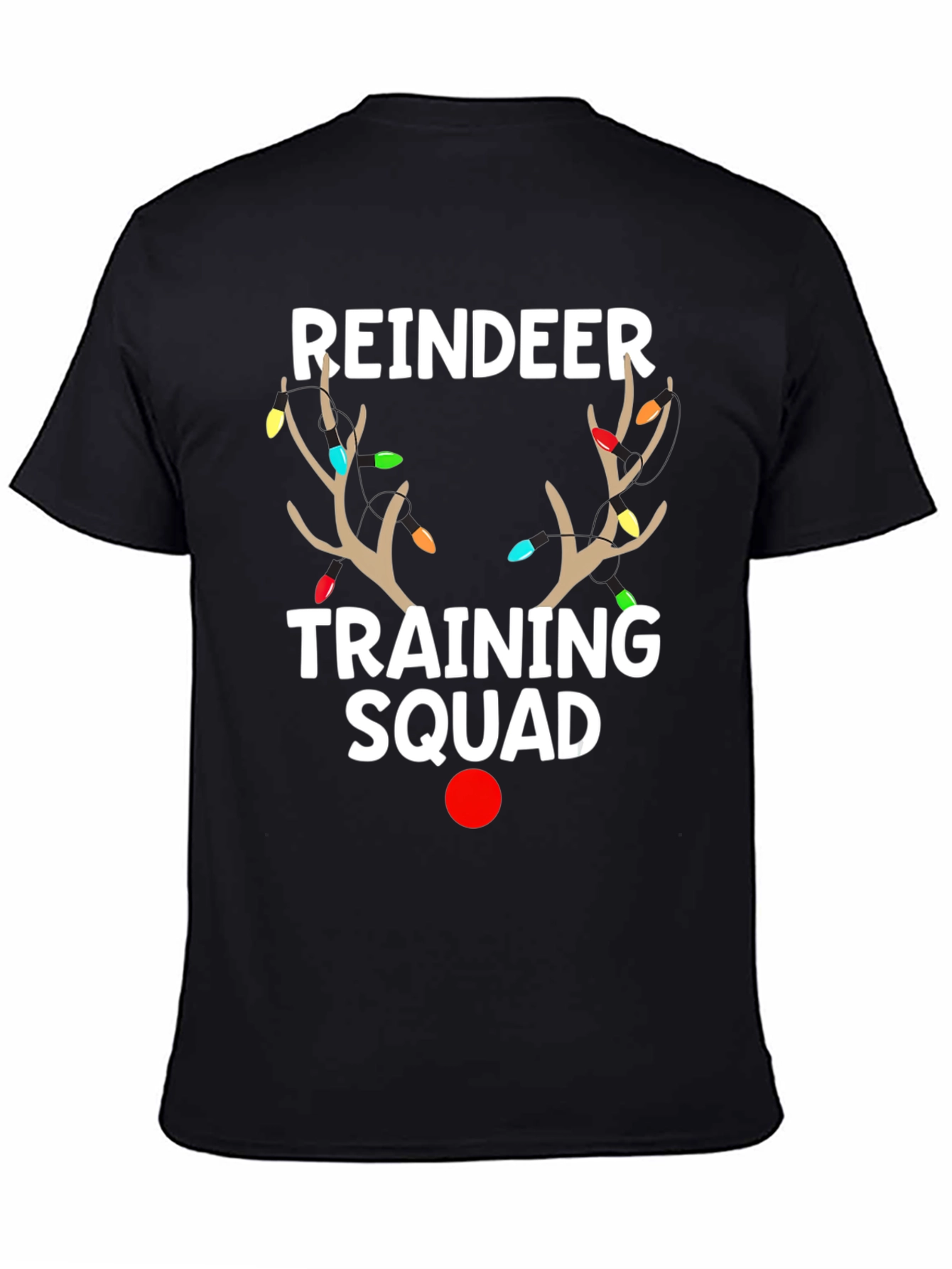 Reindeer Training Squad Christmas Graphic Tee