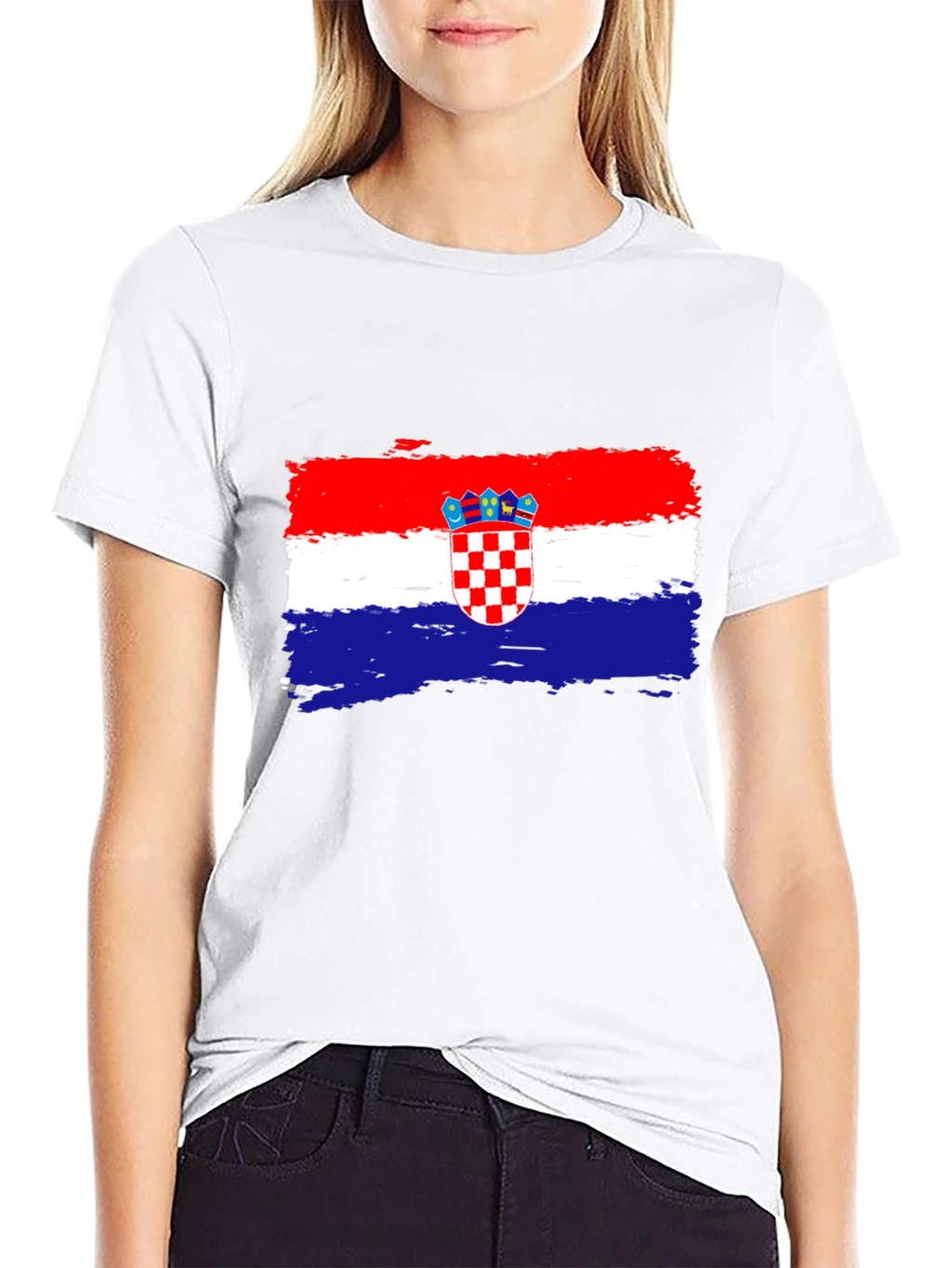 Croatian Flag T-Shirt - Patriotic Design