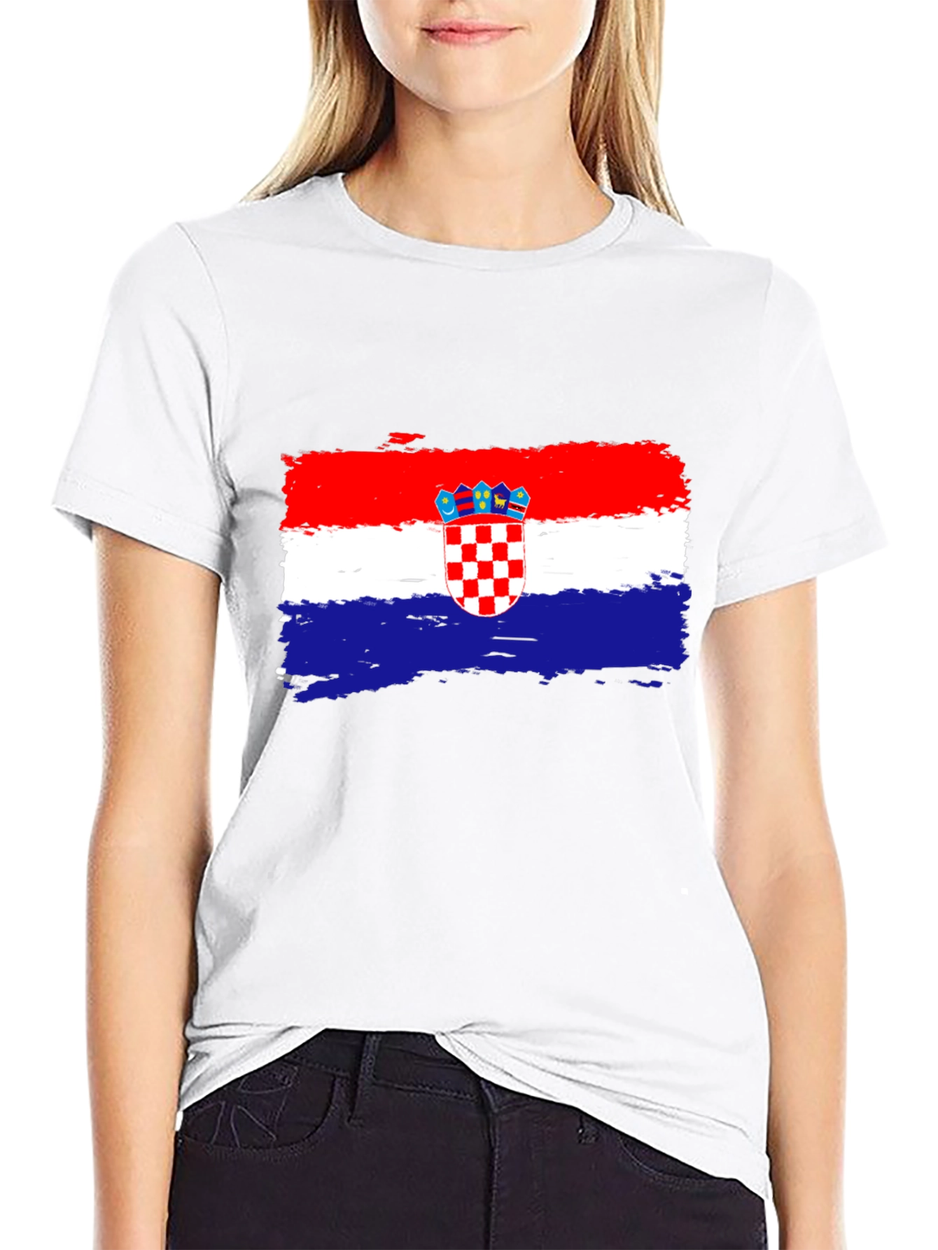 Croatian Flag T-Shirt - Patriotic Design