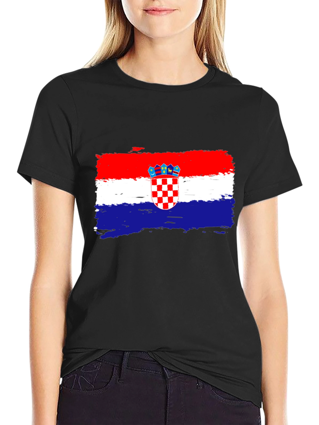 Croatian Flag T-Shirt - Patriotic Design