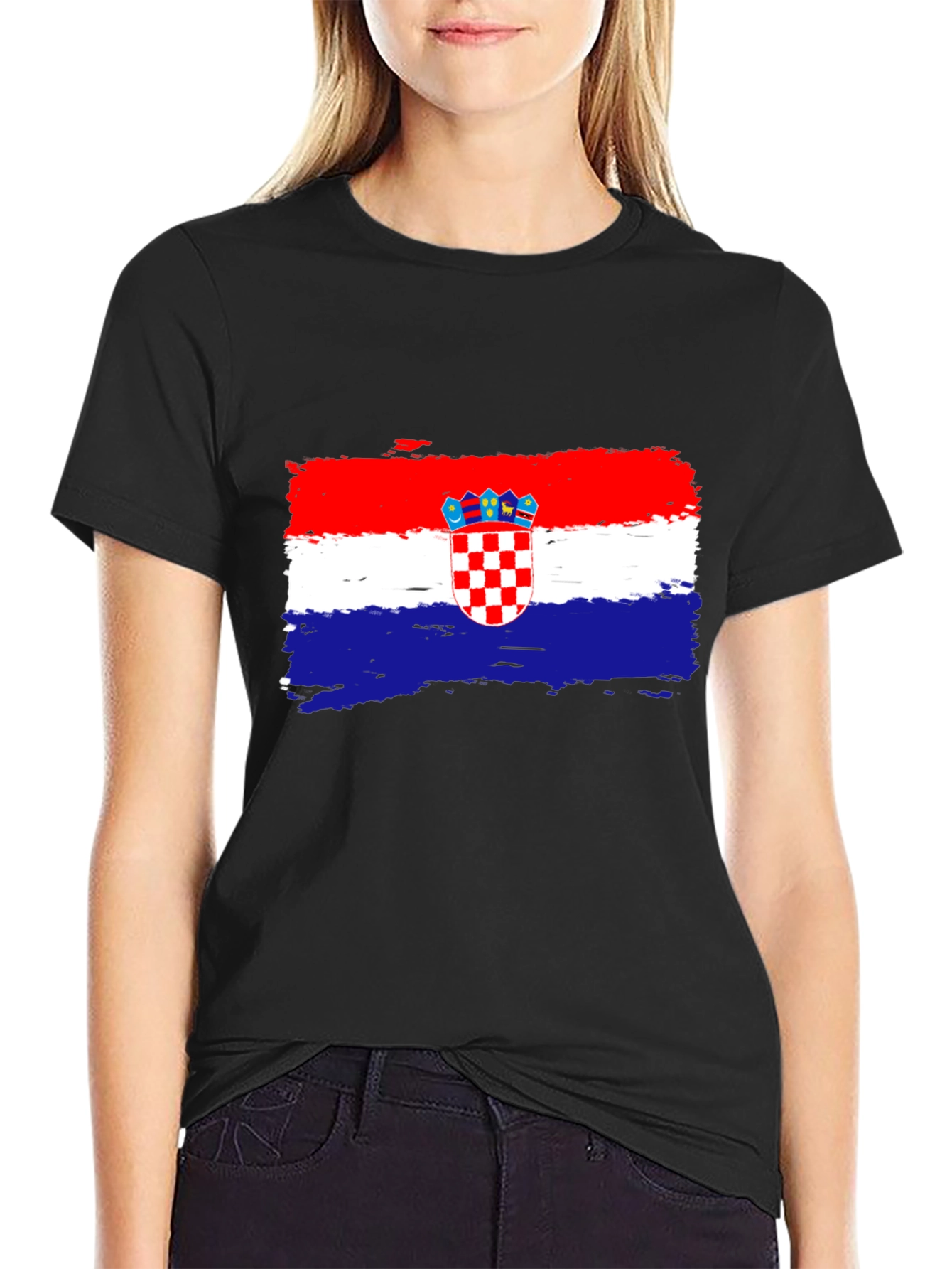 Croatian Flag T-Shirt - Patriotic Design