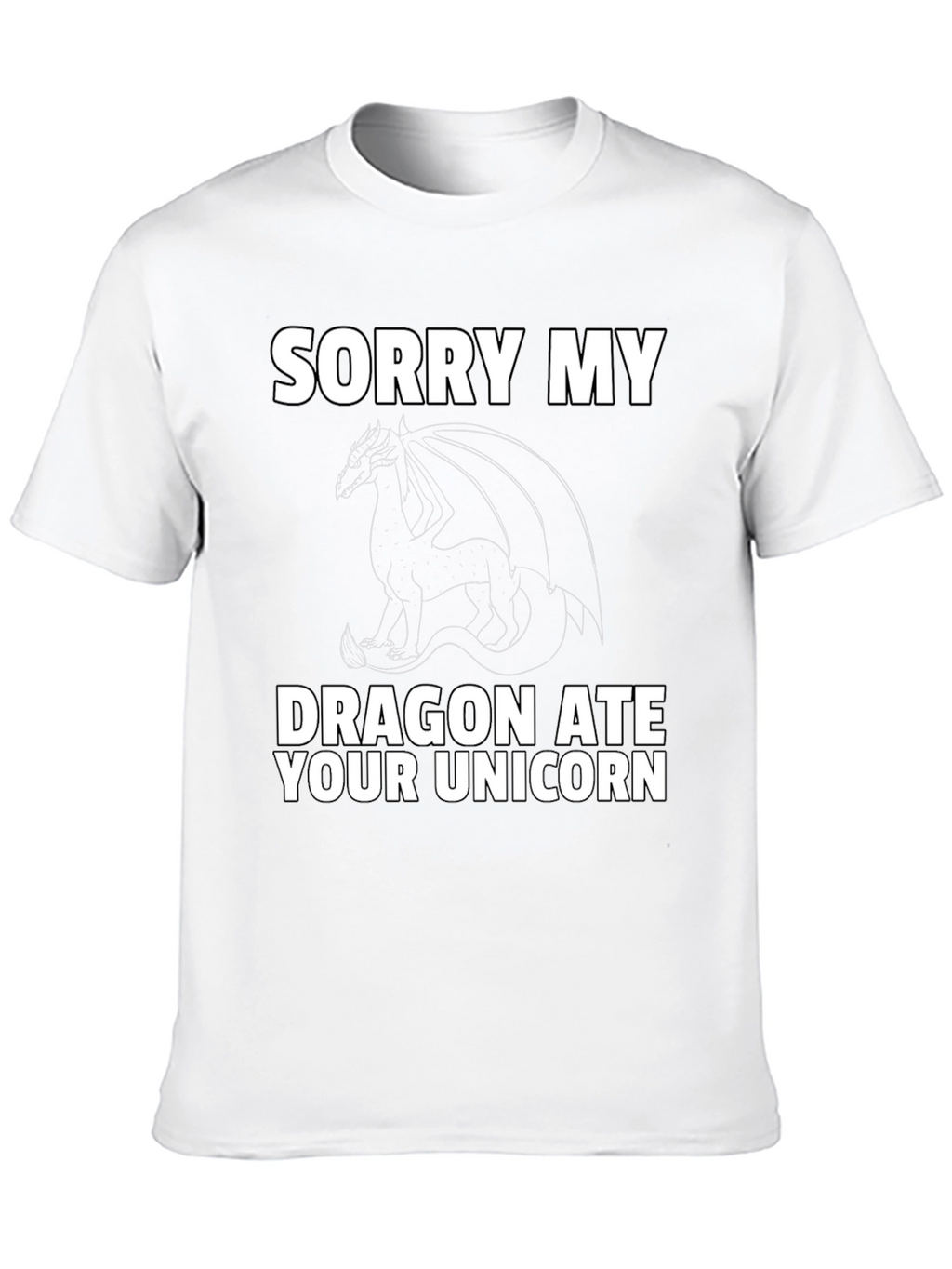 Dragon Ate Your Unicorn Graphic Tee