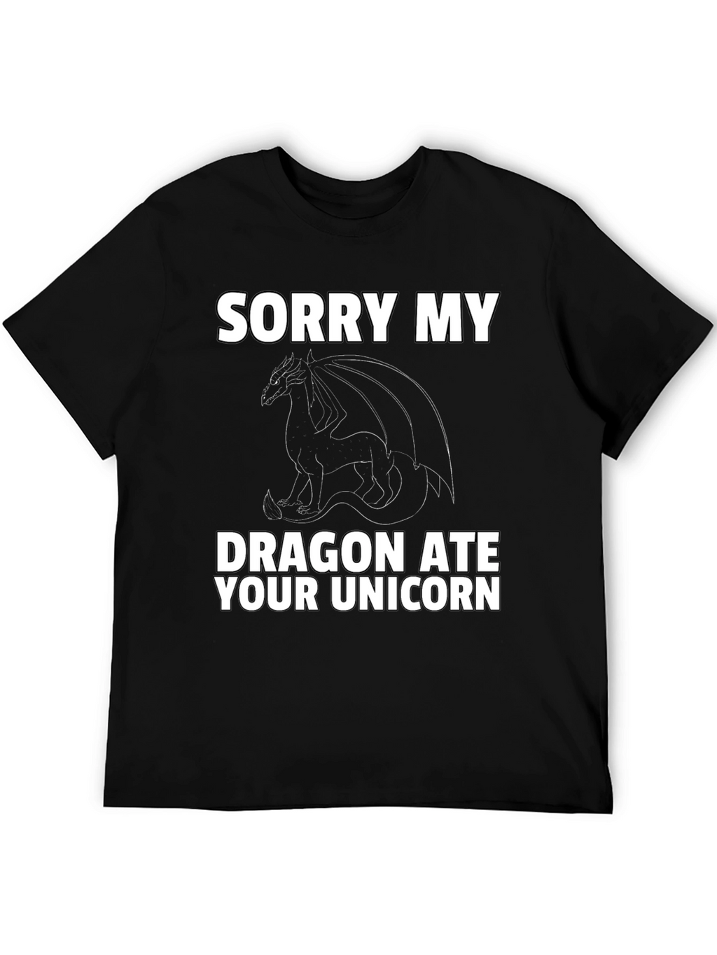 Dragon Ate Your Unicorn Graphic Tee