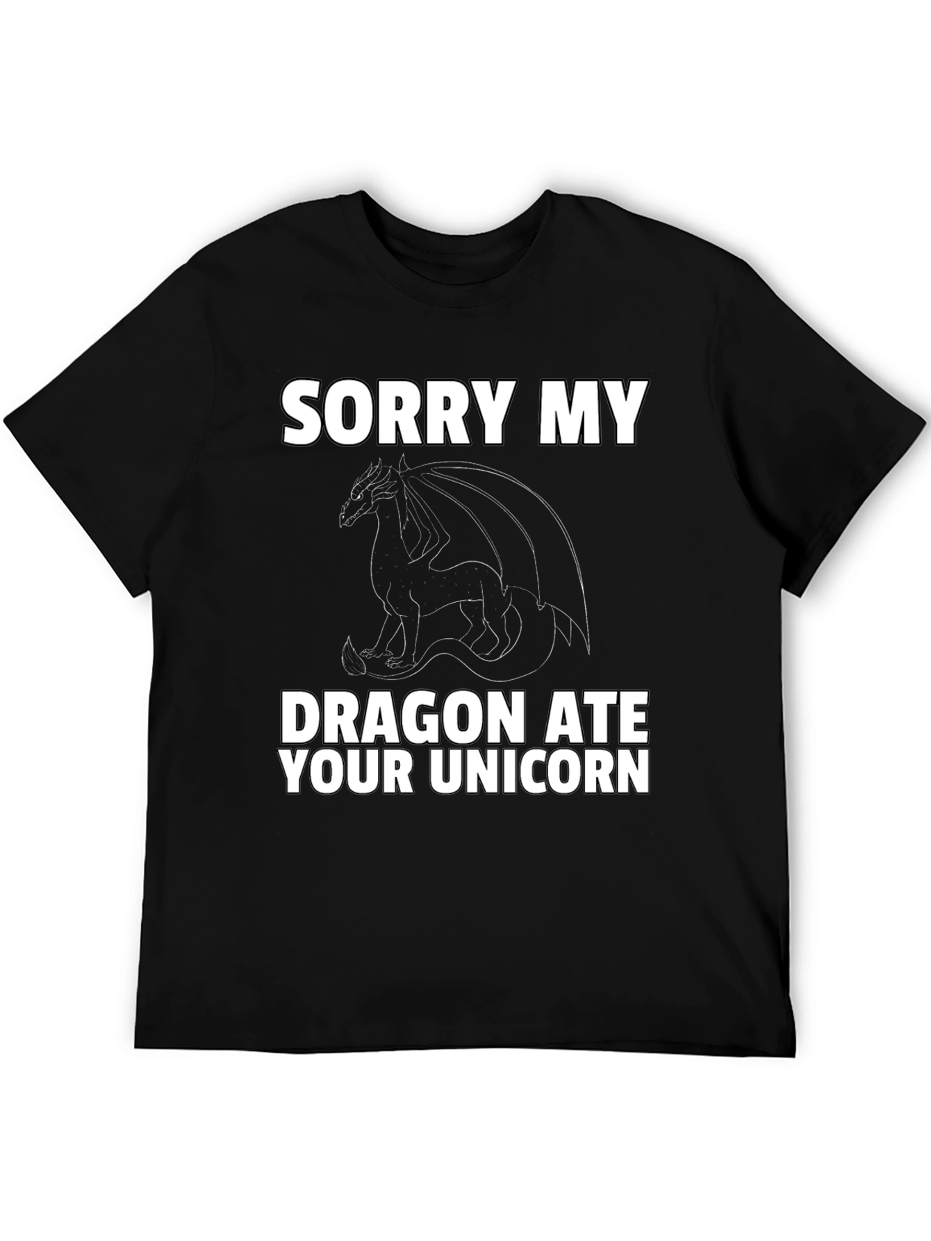 Dragon Ate Your Unicorn Graphic Tee