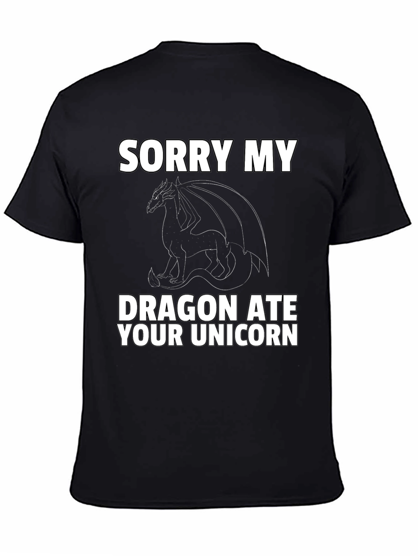 Dragon Ate Your Unicorn Graphic Tee