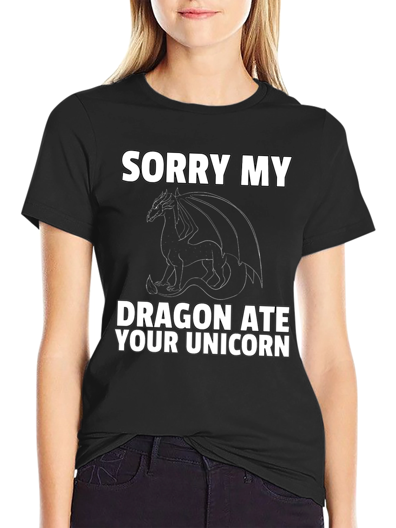 Dragon Ate Your Unicorn Graphic Tee