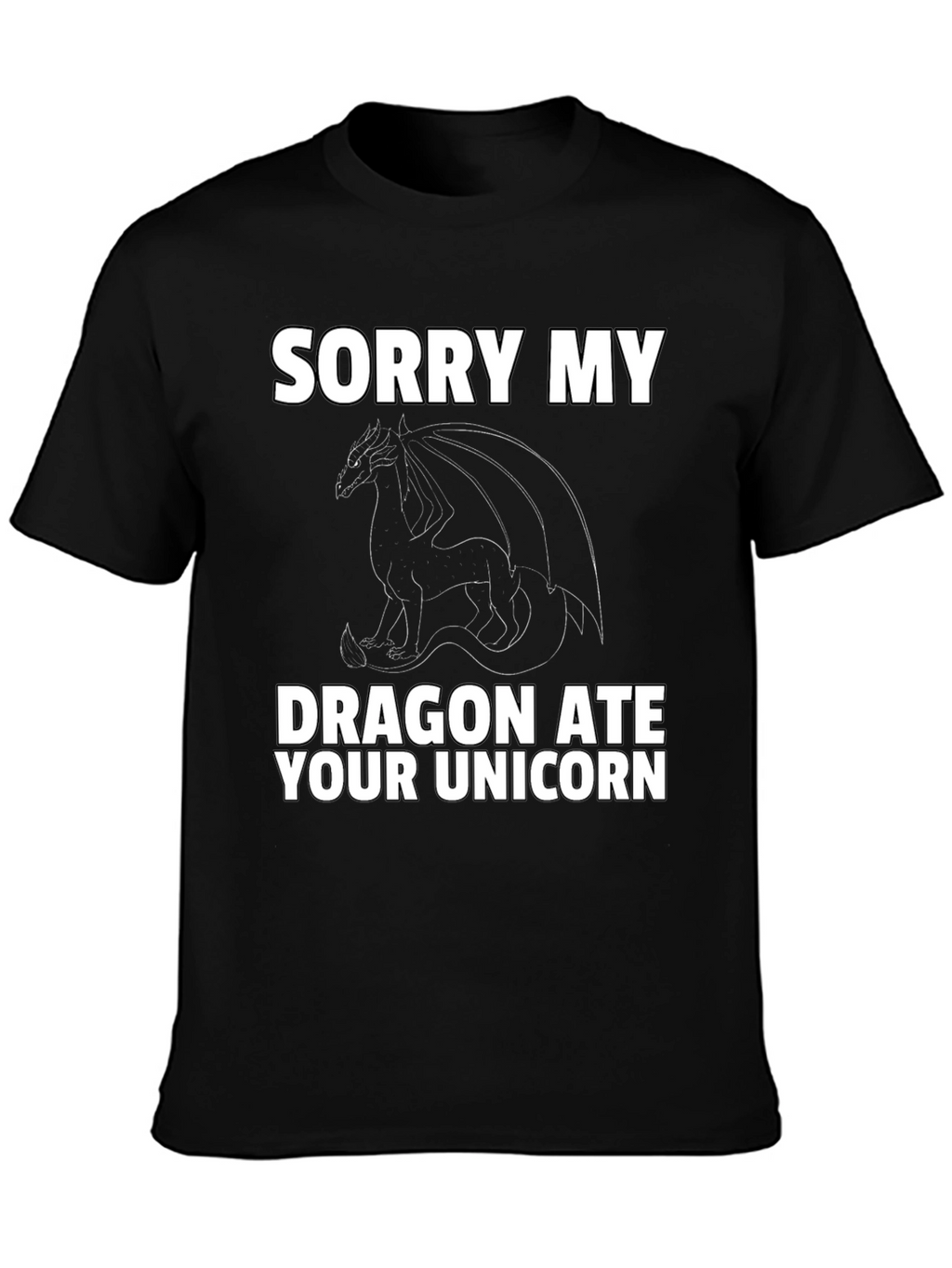 Dragon Ate Your Unicorn Graphic Tee