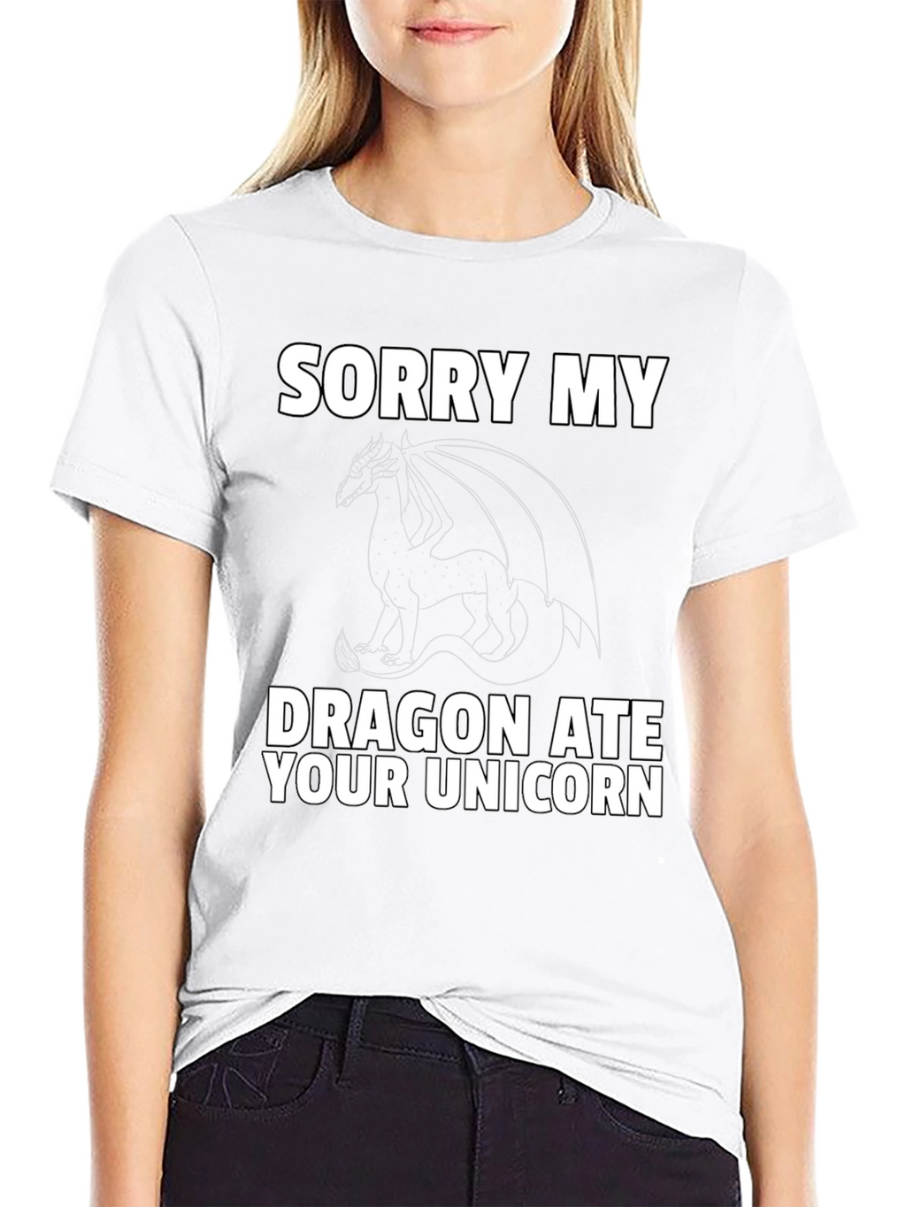 Dragon Ate Your Unicorn Graphic Tee