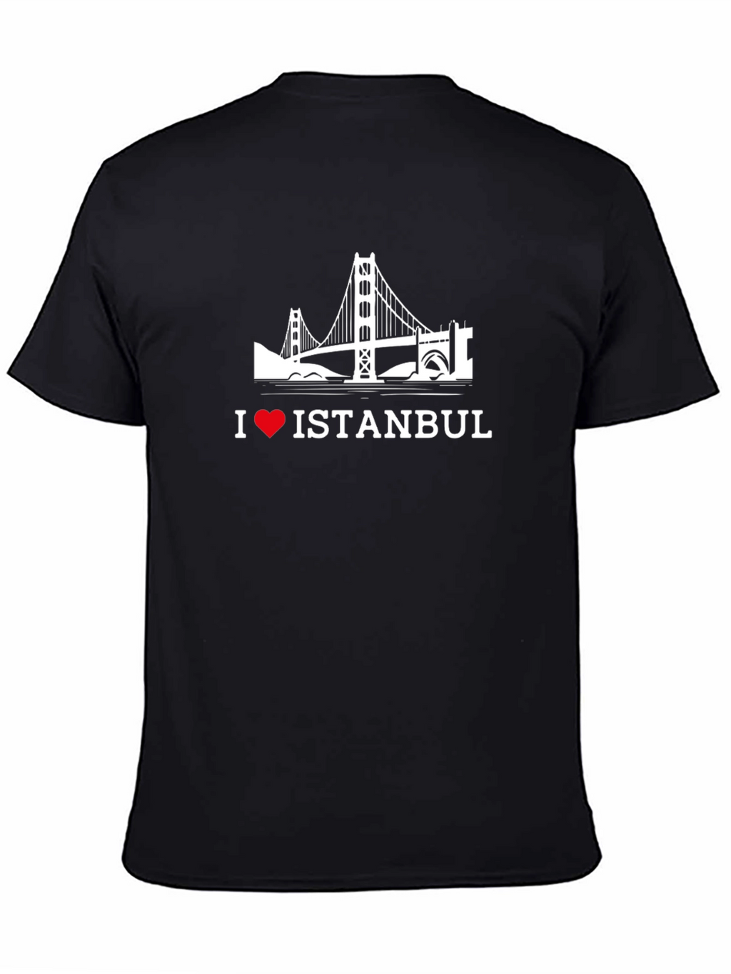 I Love Istanbul Black T-Shirt
