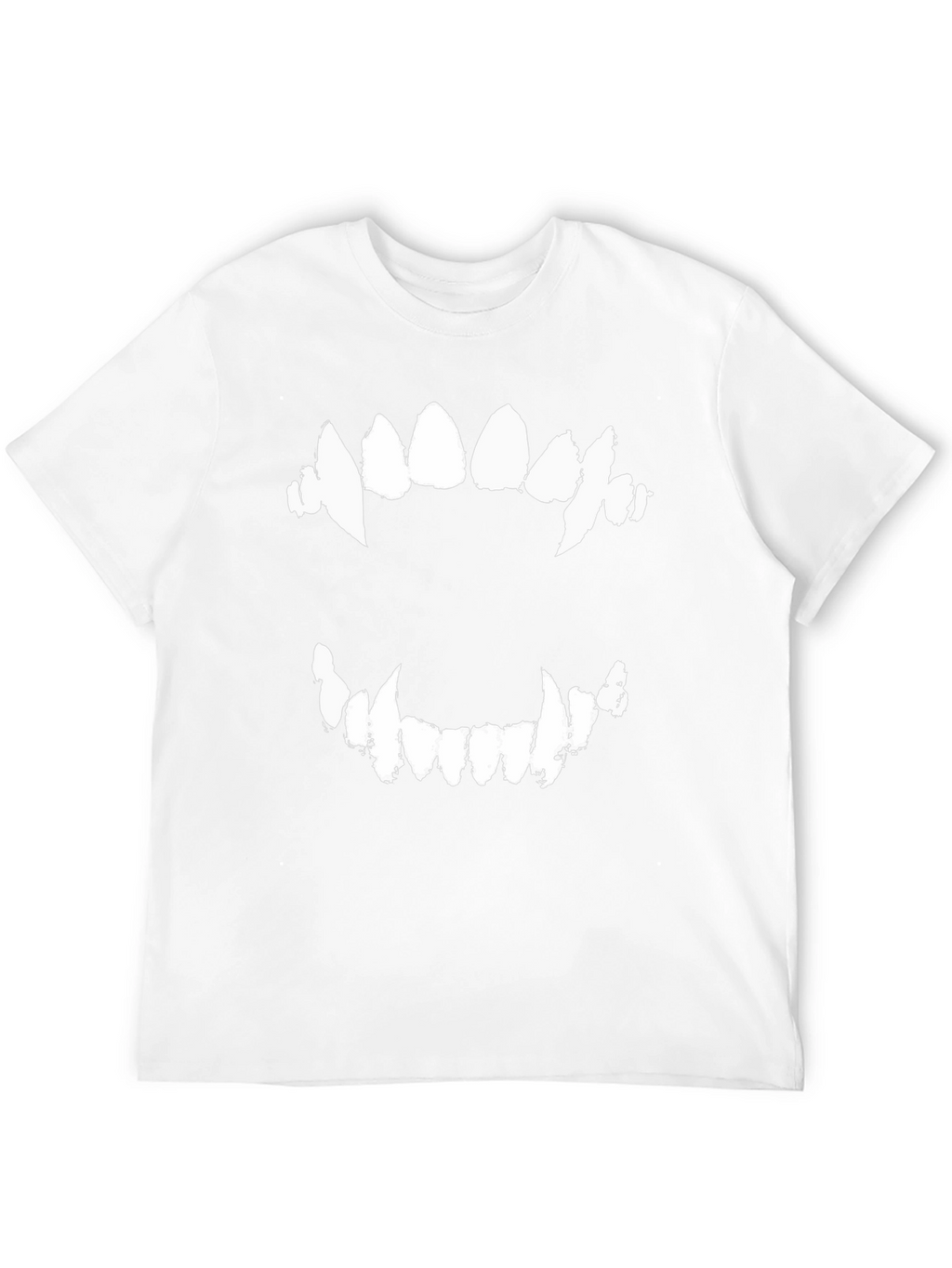 Mens Black Fang Graphic Tee