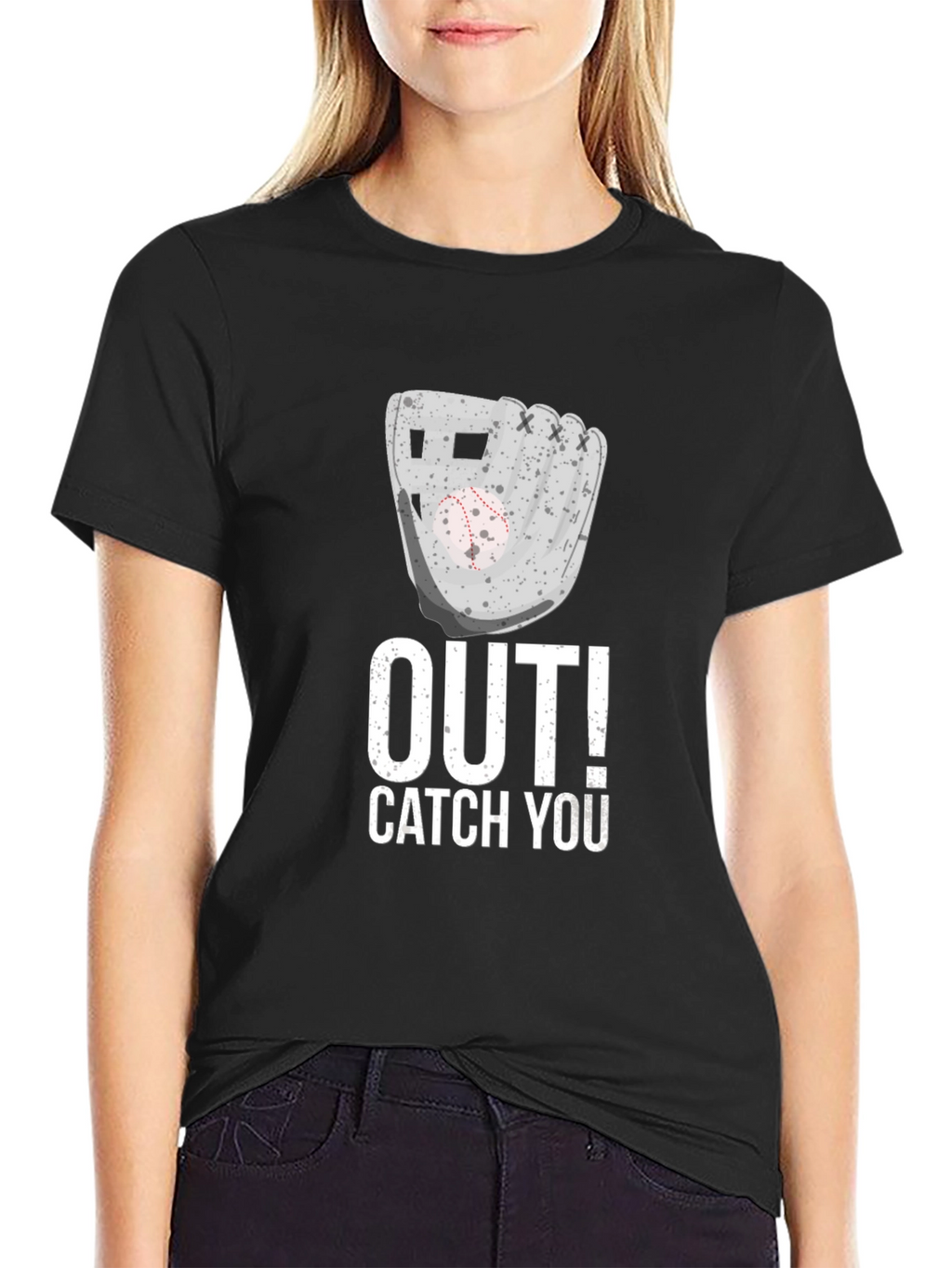 Out Catch You Baseball Graphic Tee