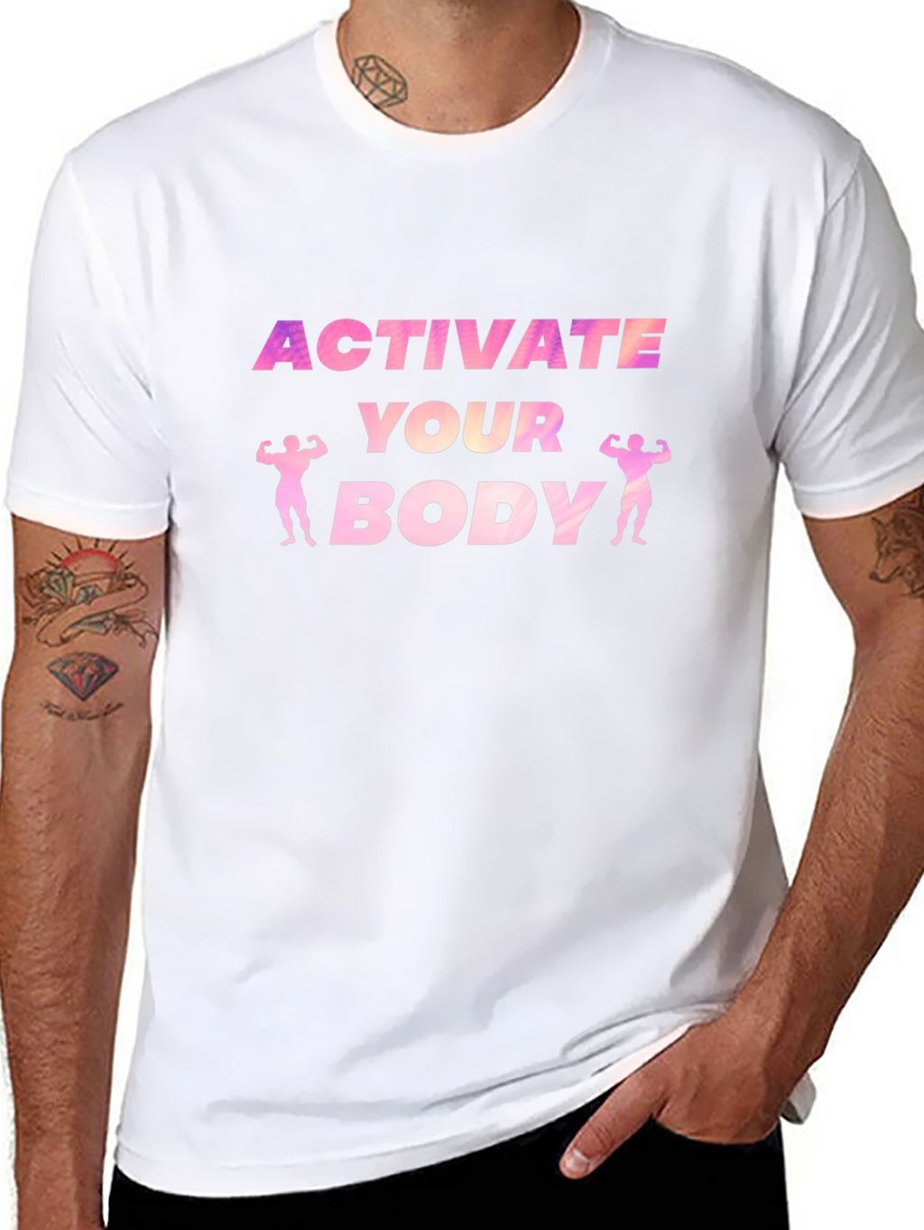 Activate Your Body Graphic T-Shirt