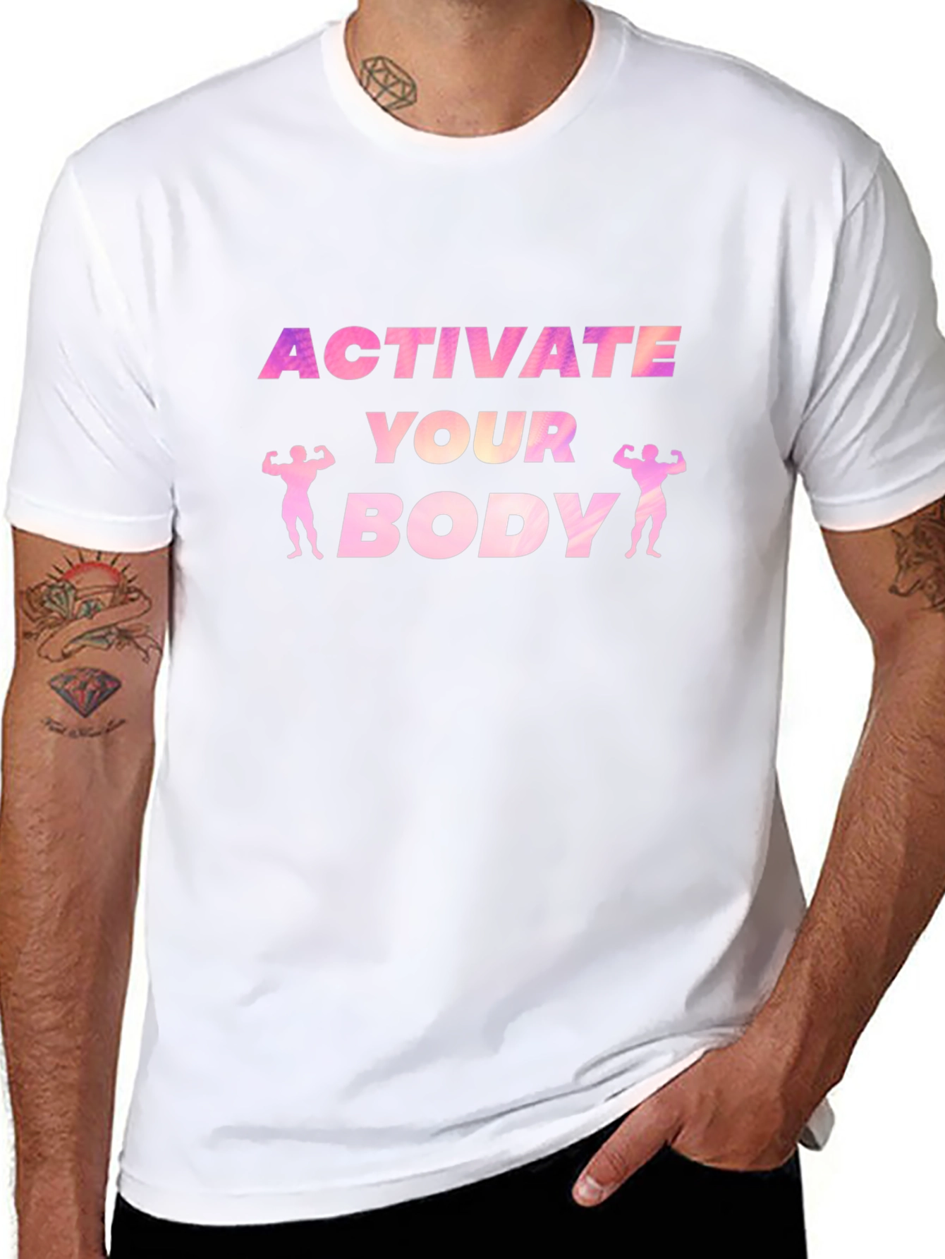 Activate Your Body Graphic T-Shirt