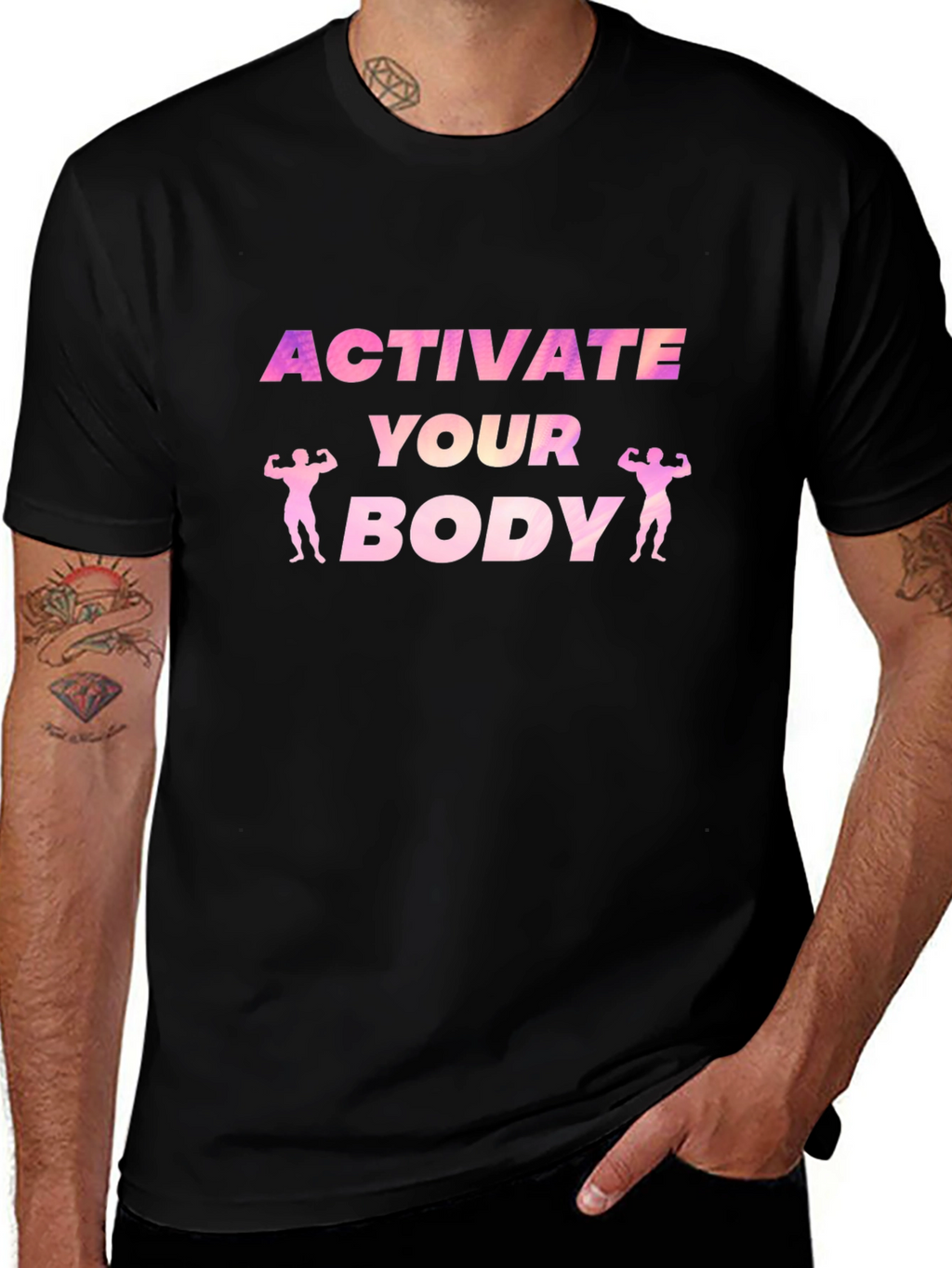 Activate Your Body Graphic T-Shirt
